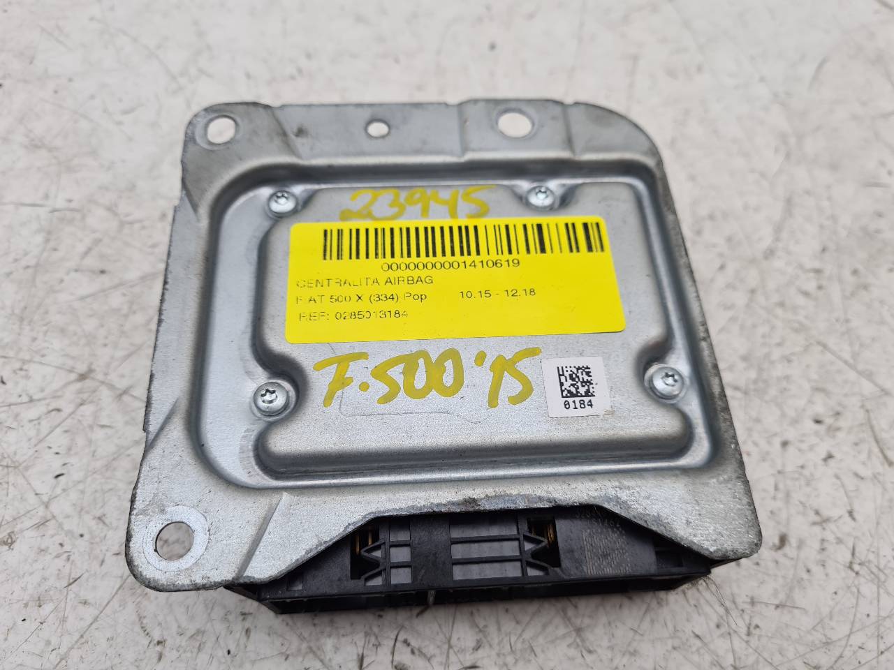 FIAT 500X 1 generation (2014-2024) SRS Control Unit 0285013184, 52029749 18463343