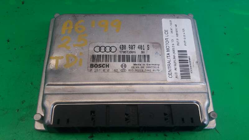 FIAT A3 8L (1996-2003) Motorstyrenhet ECU 0281010148 18392041