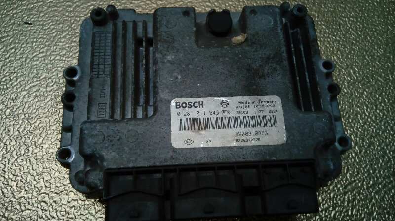 RENAULT Megane 2 generation (2002-2012) Engine Control Unit ECU 0281011549, 8200310863, 8200370779 18393752