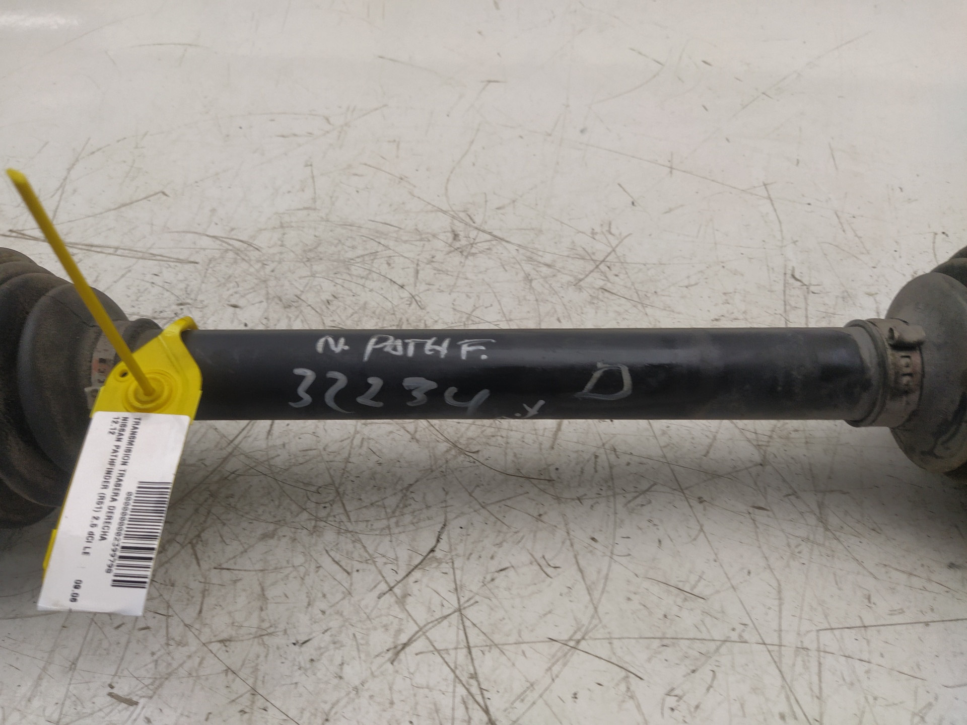 NISSAN Pathfinder R51 (2004-2014) Rear Right Driveshaft 39600EB310 25091708