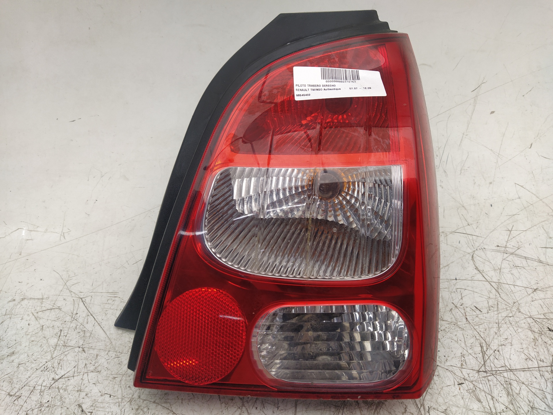 RENAULT Twingo 2 generation (2007-2014) Rear Right Taillight Lamp 96545402 25045147