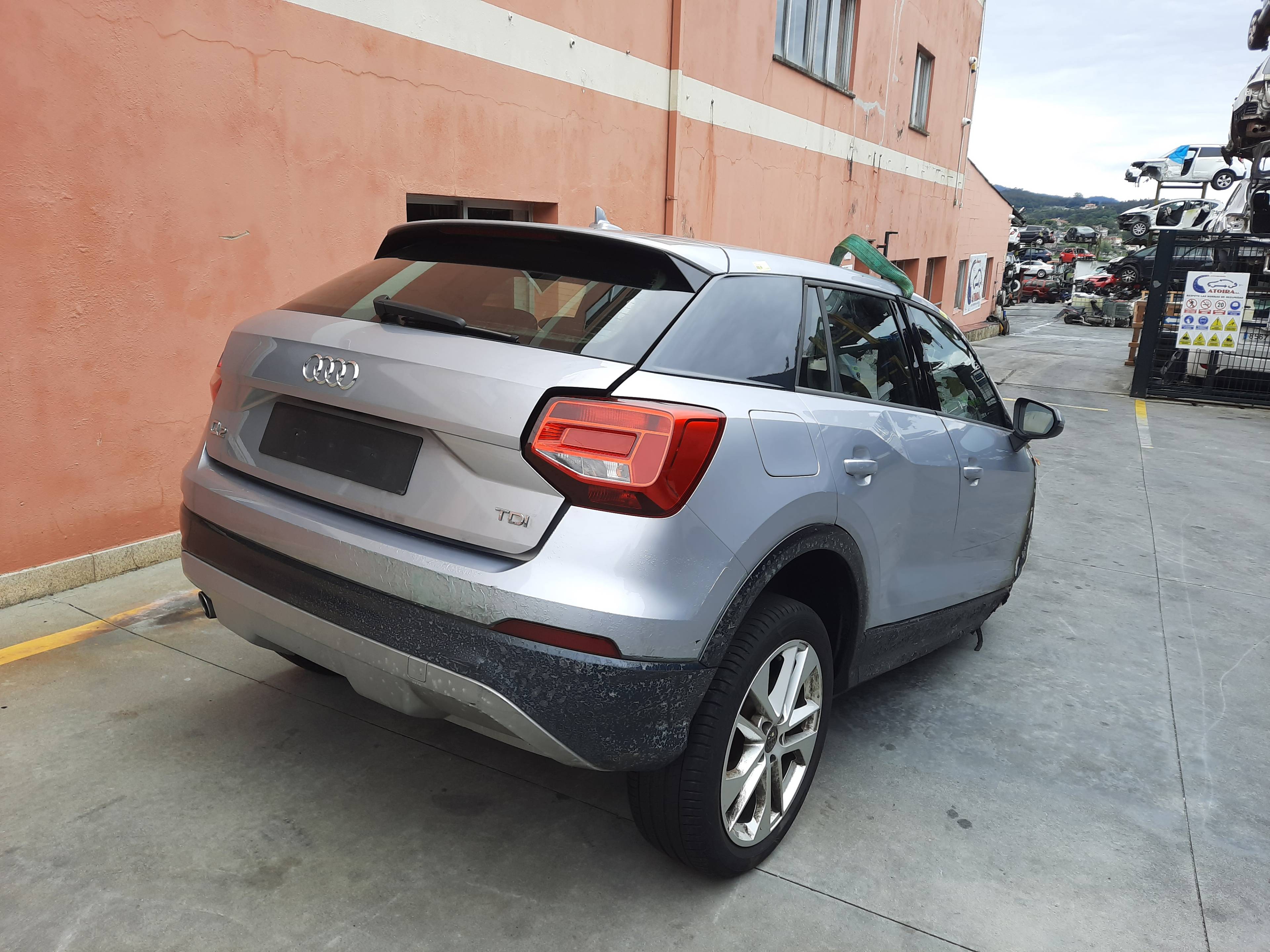 AUDI Q2 1 generation (2016-2024) Jobb hátsó ajtó zárja 8K0839016H 22288475