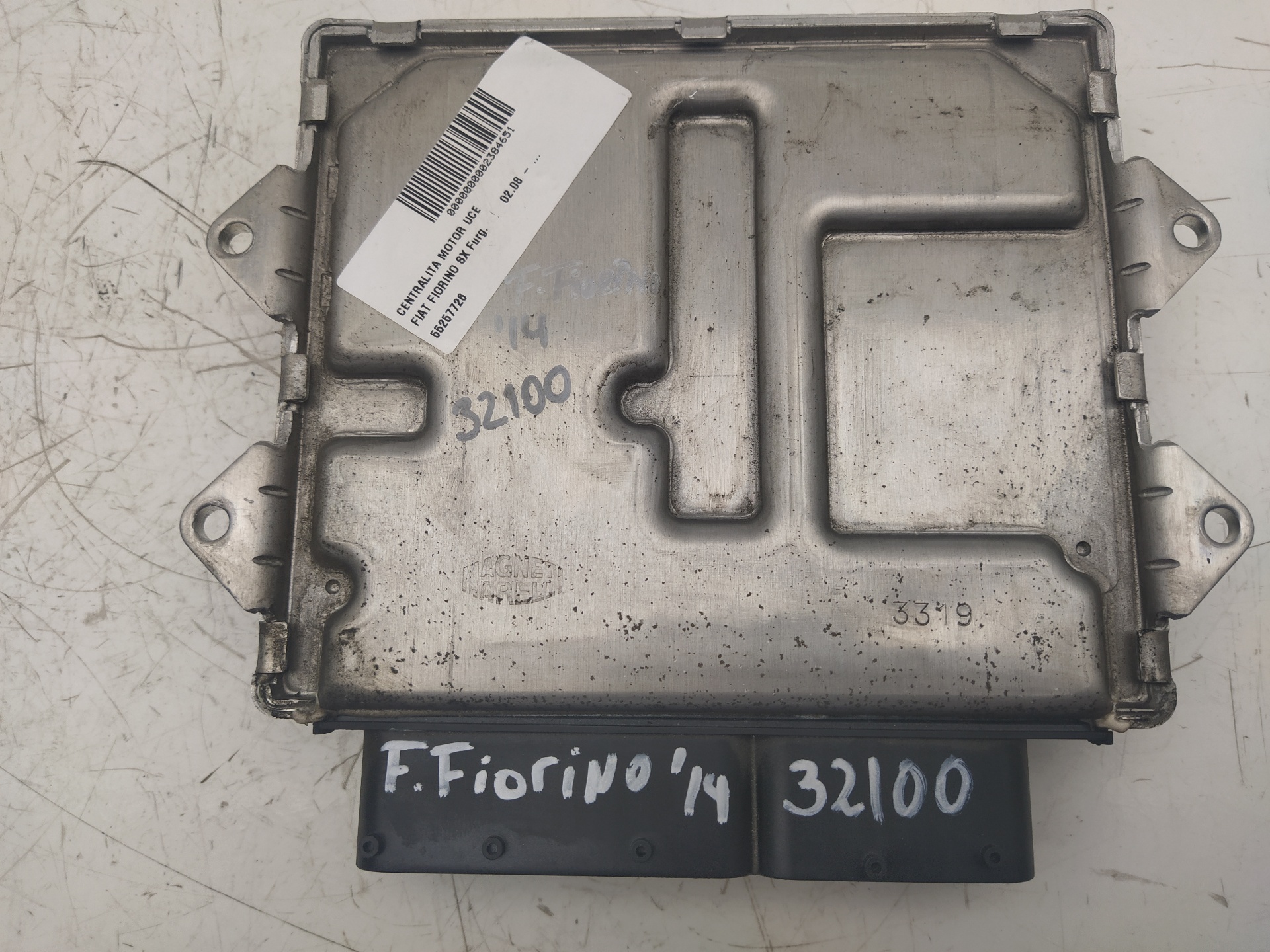 FIAT Fiorino 3 generation (2008-2023) Engine Control Unit ECU 55257726, 8F3Q9, HW20P 25044628