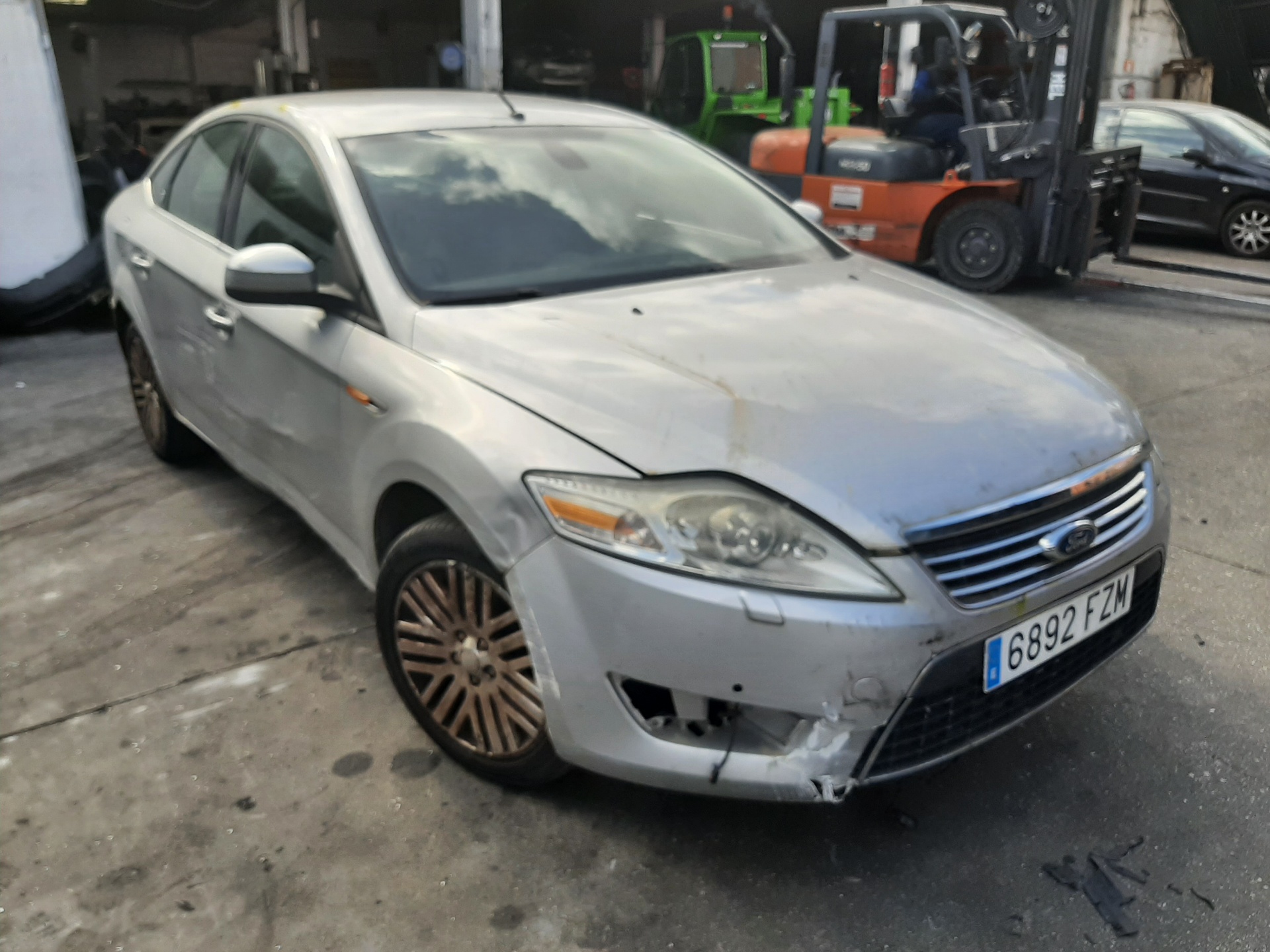 FORD Mondeo 4 generation (2007-2015) Priekinių dešinių durų spyna 6M2AR21812AB 18588926