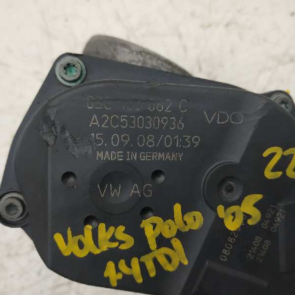 VOLKSWAGEN Polo 4 generation (2001-2009) Дроссельная заслонка A2C53030936 18540286