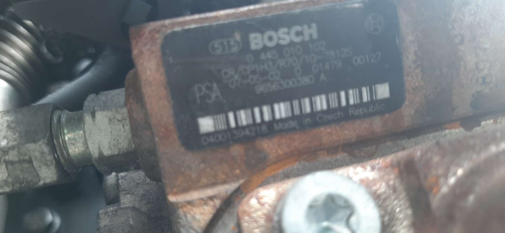 PEUGEOT 207 1 generation (2006-2009) Motor 9HY 20353095