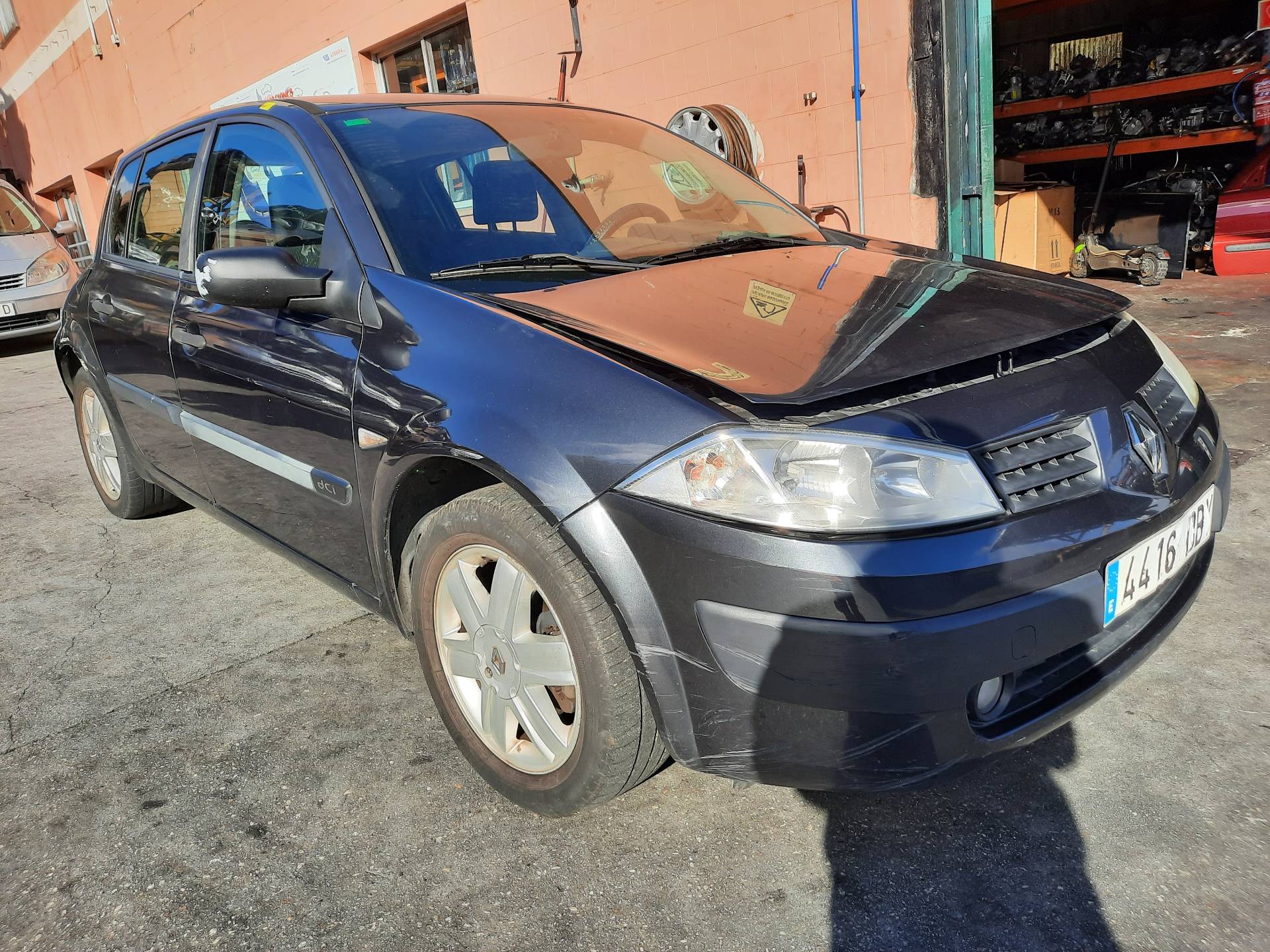 RENAULT Megane 2 generation (2002-2012) Bal első ajtó ablakemelő gombja 156018090 20709985