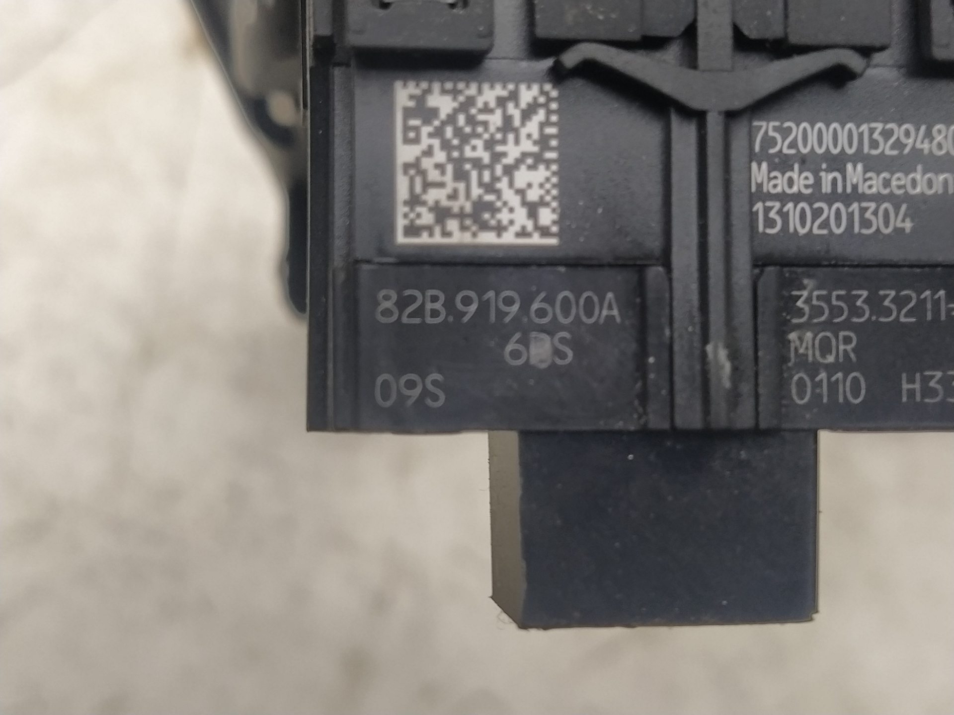 AUDI A1 GB (2018-2024) Switches 82B919600A, 1310201304 24603800