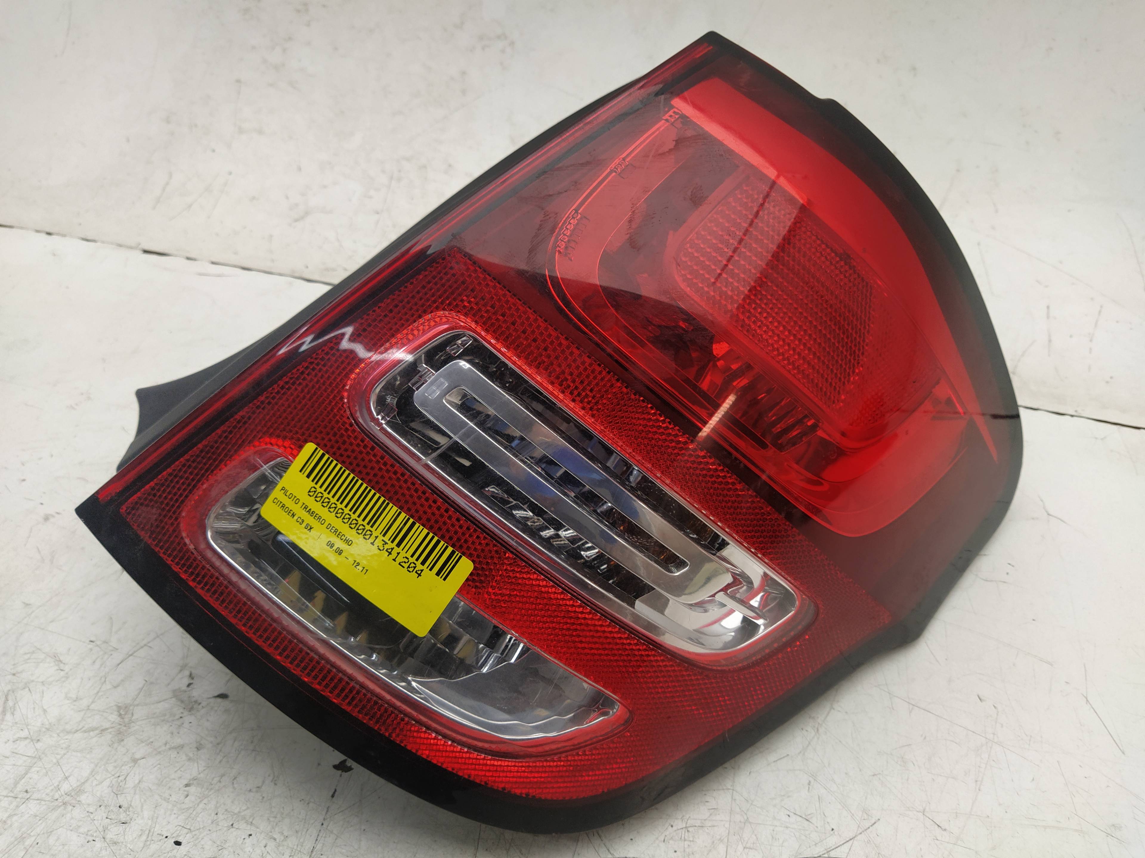 CITROËN C1 1 generation (2005-2016) Rear Right Taillight Lamp 9673805280 18645467