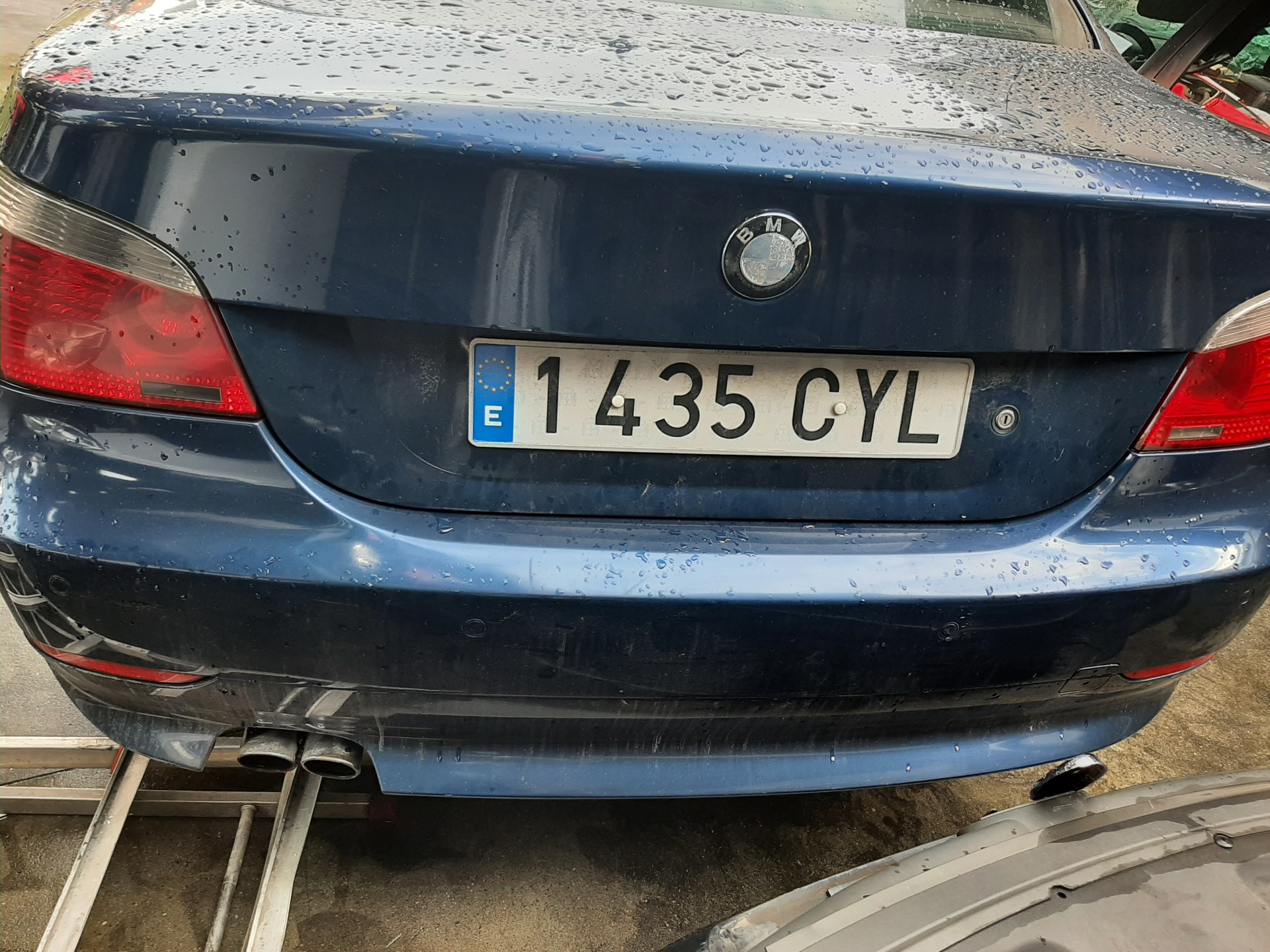 BMW 5 Series E60/E61 (2003-2010) Galinis bamperis(buferis) 51127077940 22459495