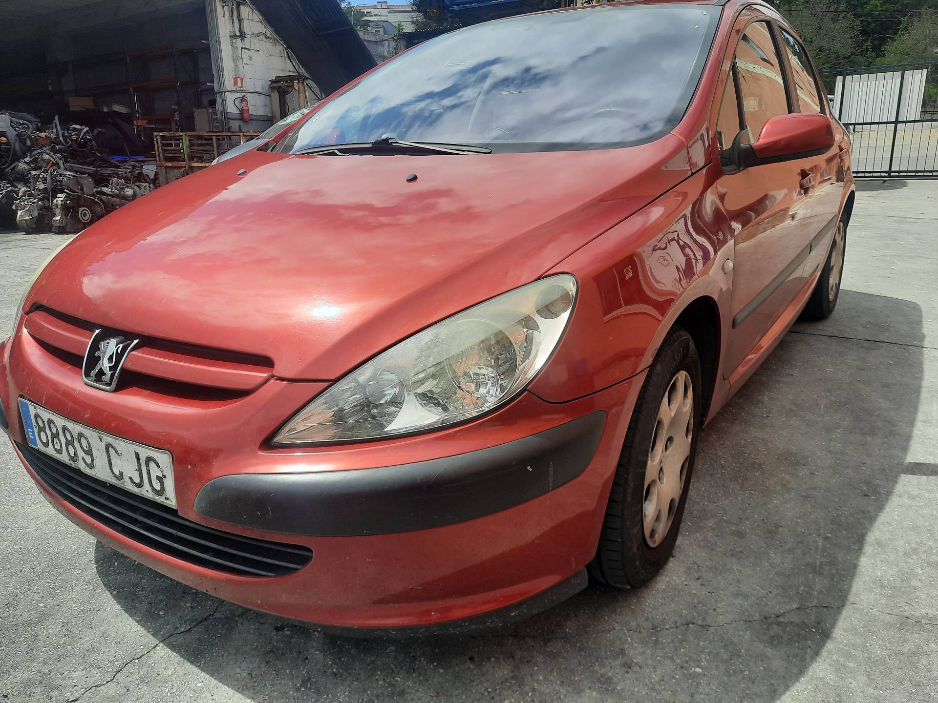 PEUGEOT 307 1 generation (2001-2008) Генератор 9646321880,0124525035 18595514