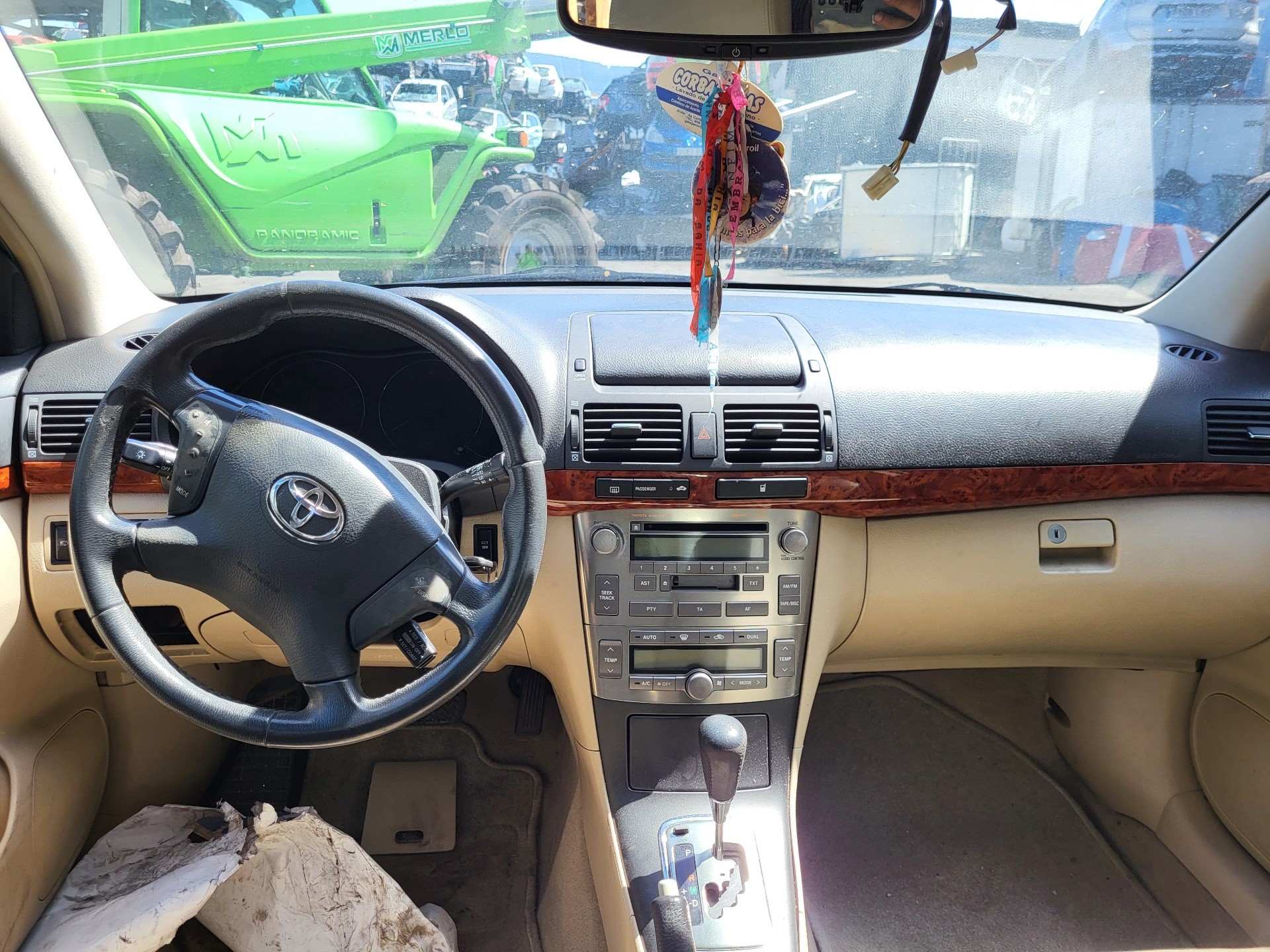 TOYOTA Avensis 2 generation (2002-2009) Galinių kairių durų stiklo pakelėjas 6984005100 21102269