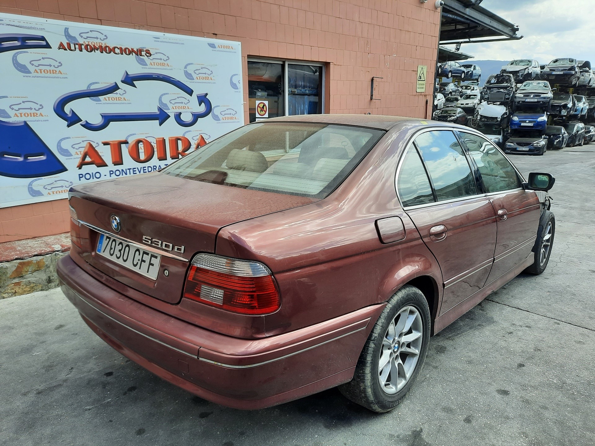 BMW 5 Series E39 (1995-2004) Rear Right Door Window Regulator 9030143 18586751