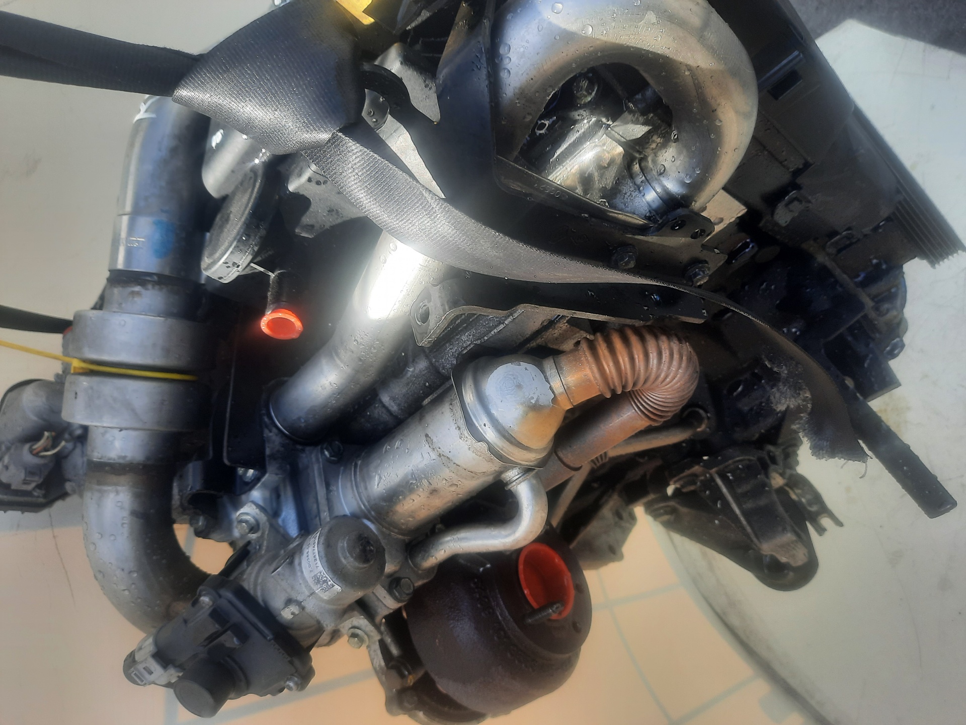 RENAULT Megane 2 generation (2002-2012) Двигатель K9K732 24285429