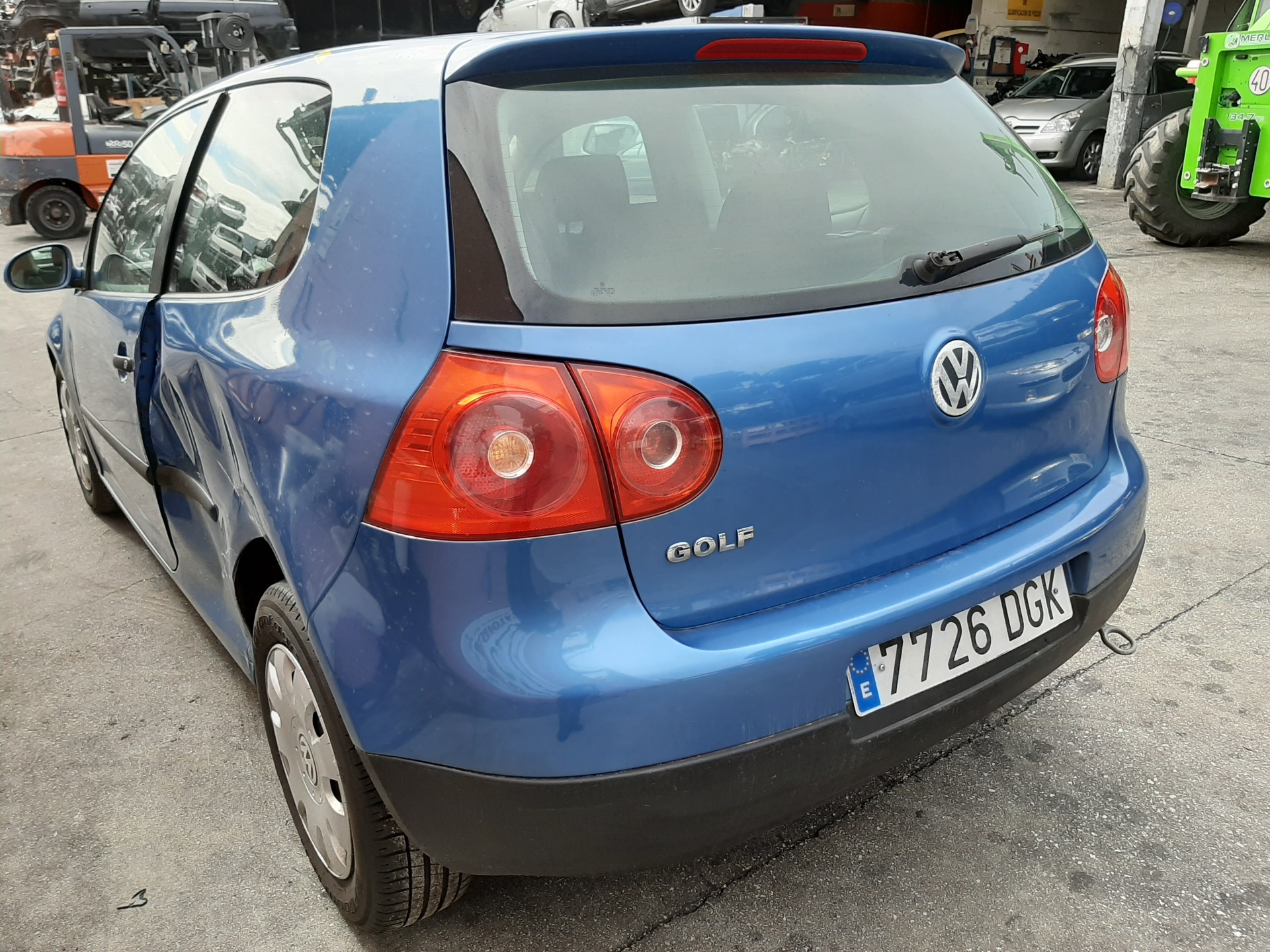 VOLKSWAGEN Golf 5 generation (2003-2009) Jobb első ajtó zárja 3D1837016AC 18567154