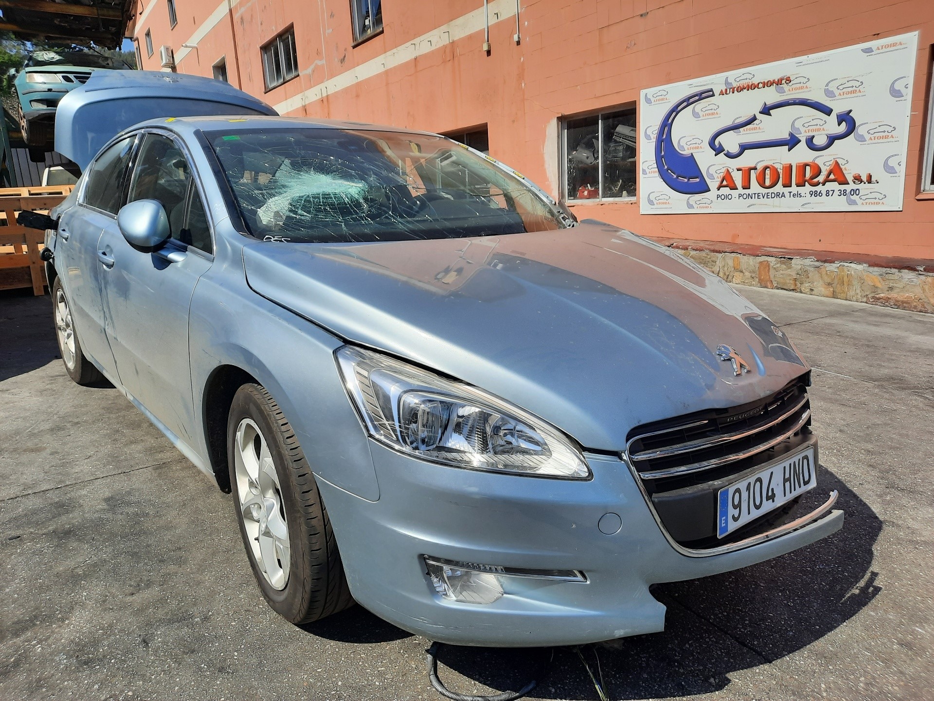 PEUGEOT 508 1 generation (2010-2020) Jobb hátsó ajtó ablakemelője 0130822569,9686441380 23094022