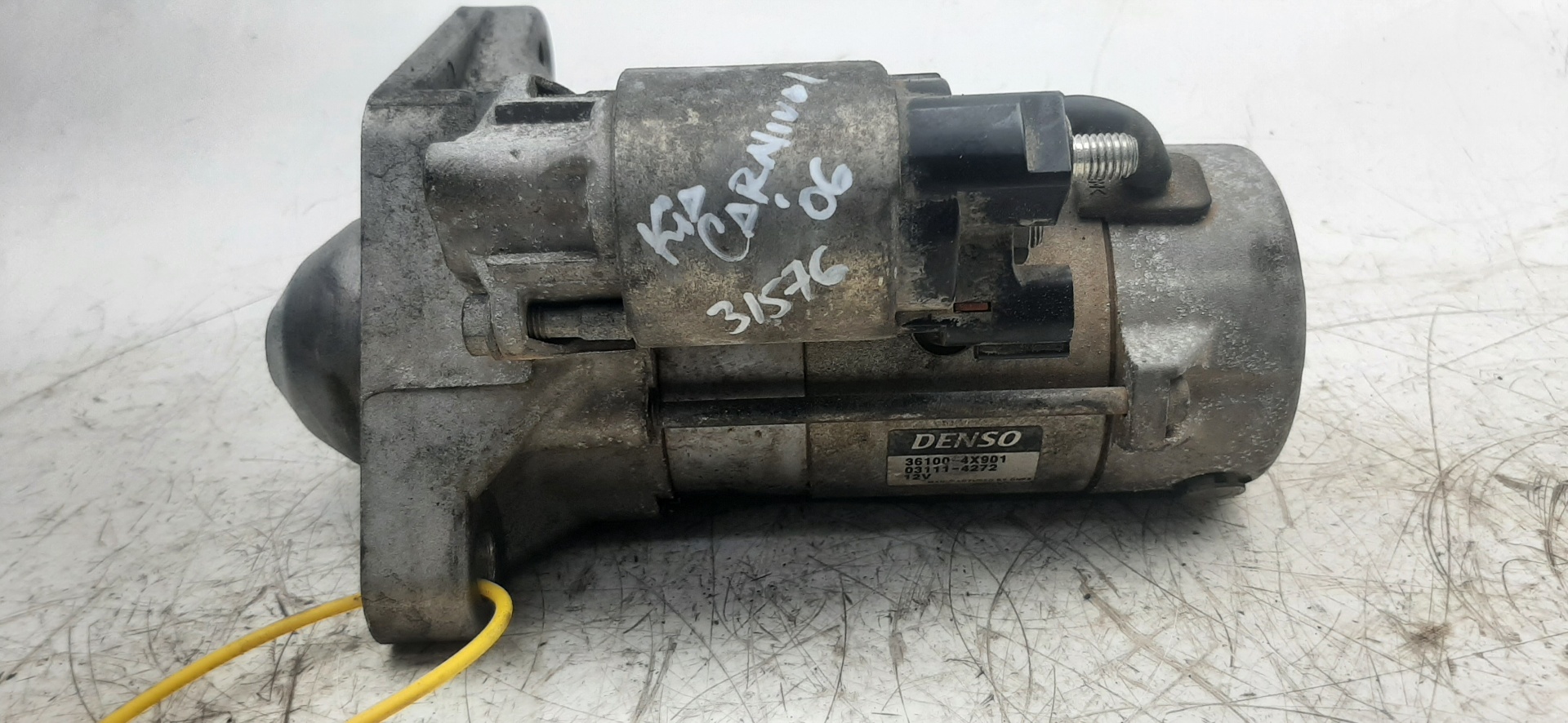 KIA Carnival 2 generation (2006-2010) Starter Motor 361004X901,031114272 24030434