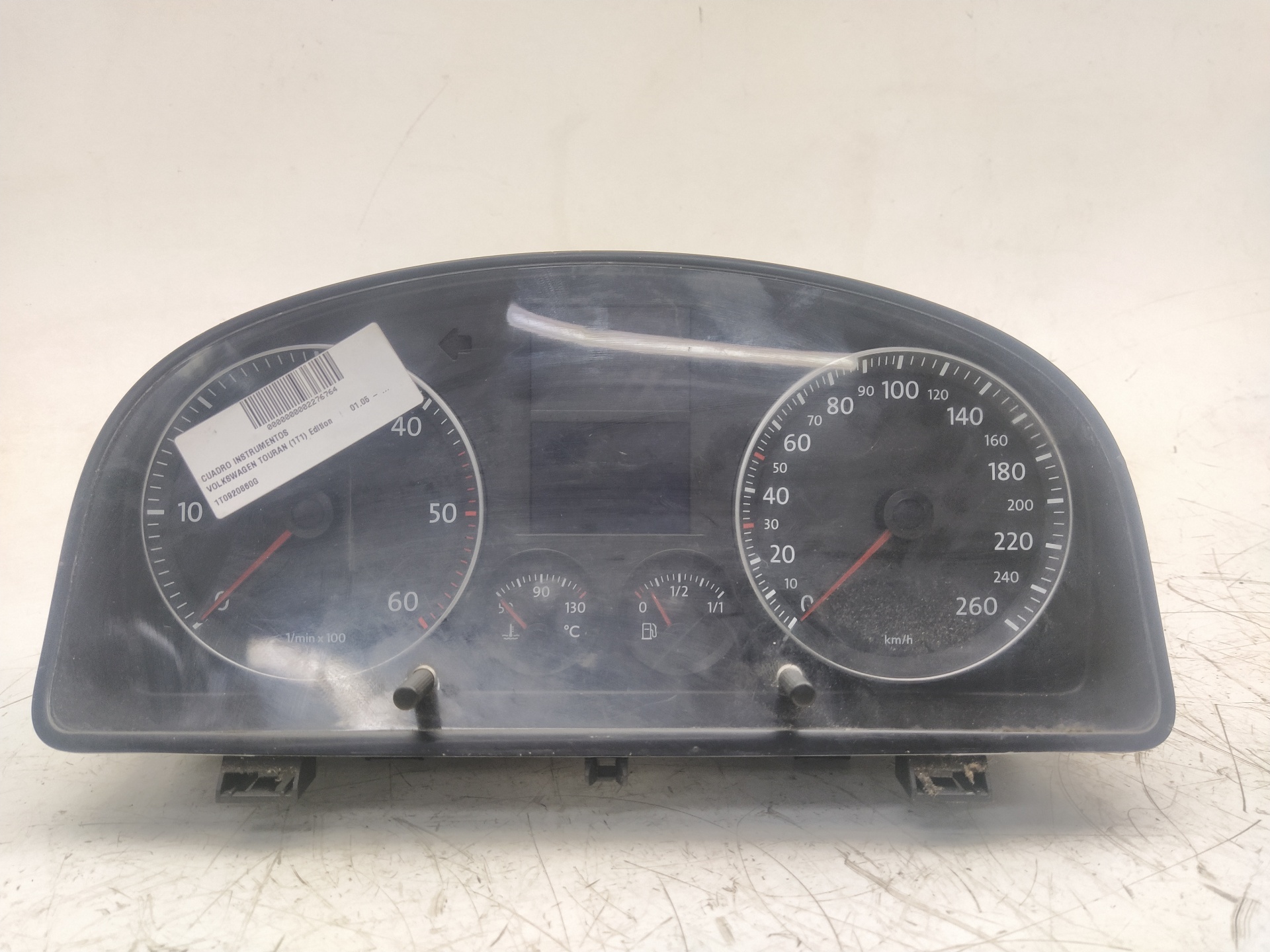 VOLKSWAGEN Touran 1 generation (2003-2015) Speedometer 1T0920860G 20659195