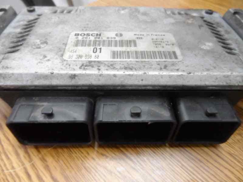 CITROËN Saxo 2 generation (1996-2004) Engine Control Unit ECU 0281001839 18359961