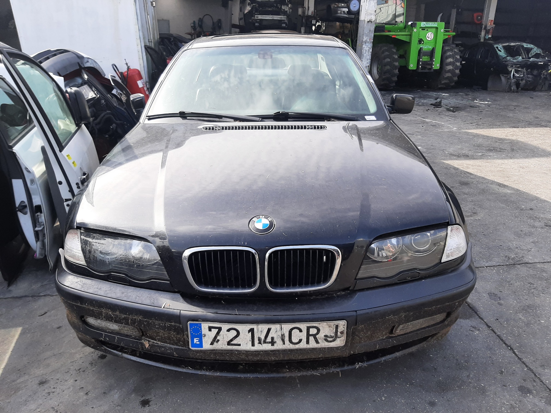 BMW 3 Series E46 (1997-2006) Priekinių dešinių durų veidrodis 51168245132 24027377