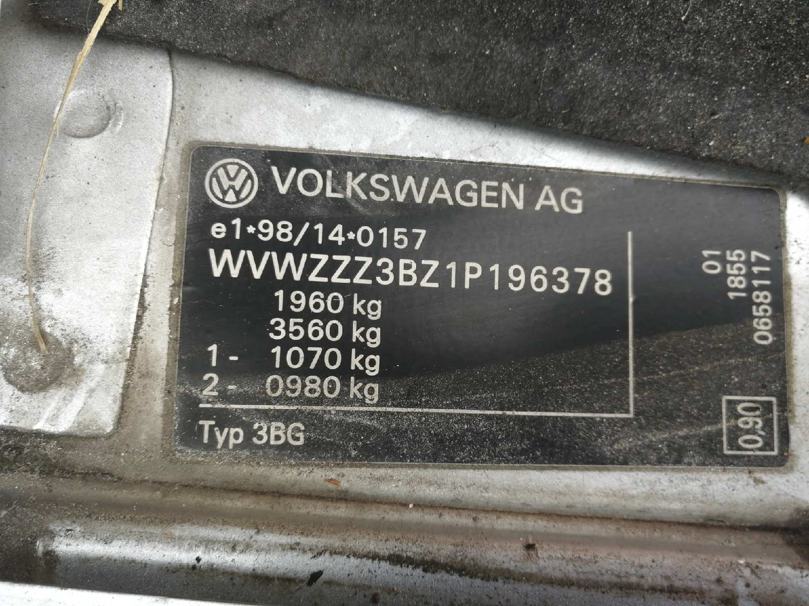 VOLKSWAGEN Passat B5 (1996-2005) Front Windshield Wiper Mechanism 3B1955113C, 0390241505 18524983