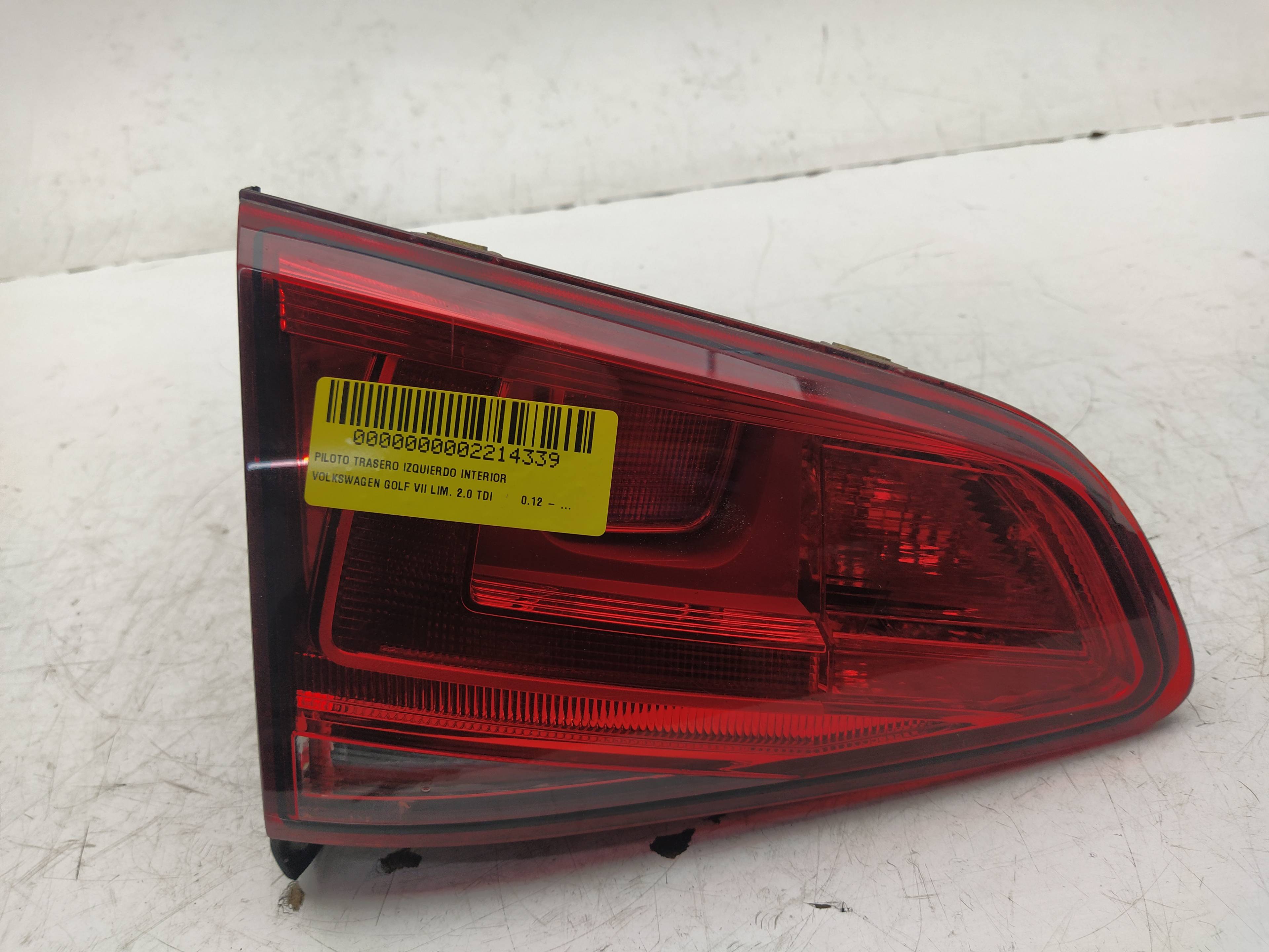 VOLKSWAGEN Golf 7 generation (2012-2024) Rear Left Taillight 5G0945093AC 24015816