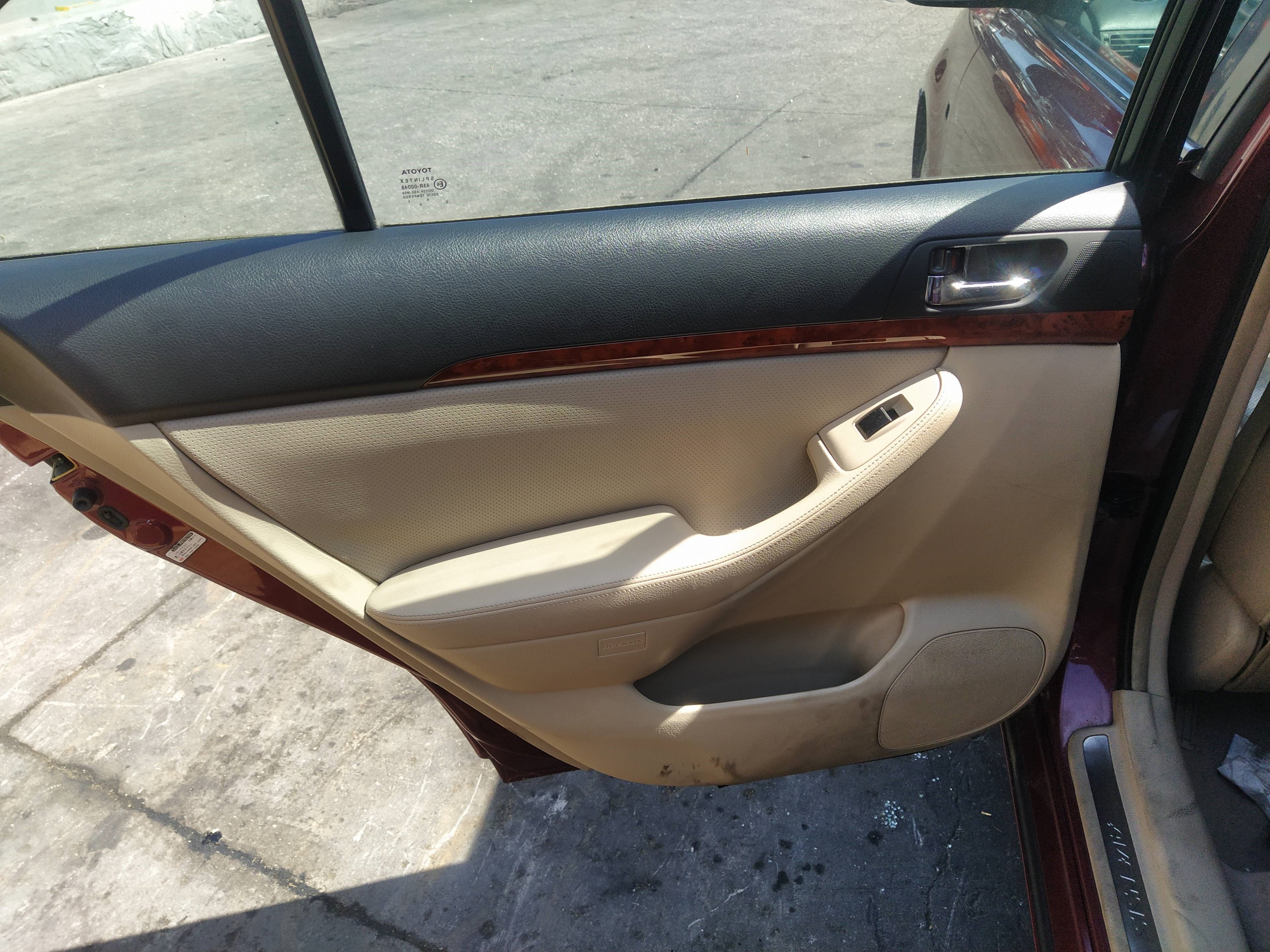 TOYOTA Avensis 2 generation (2002-2009) Galinių kairių durų stiklo pakelėjas 6984005100 21102269