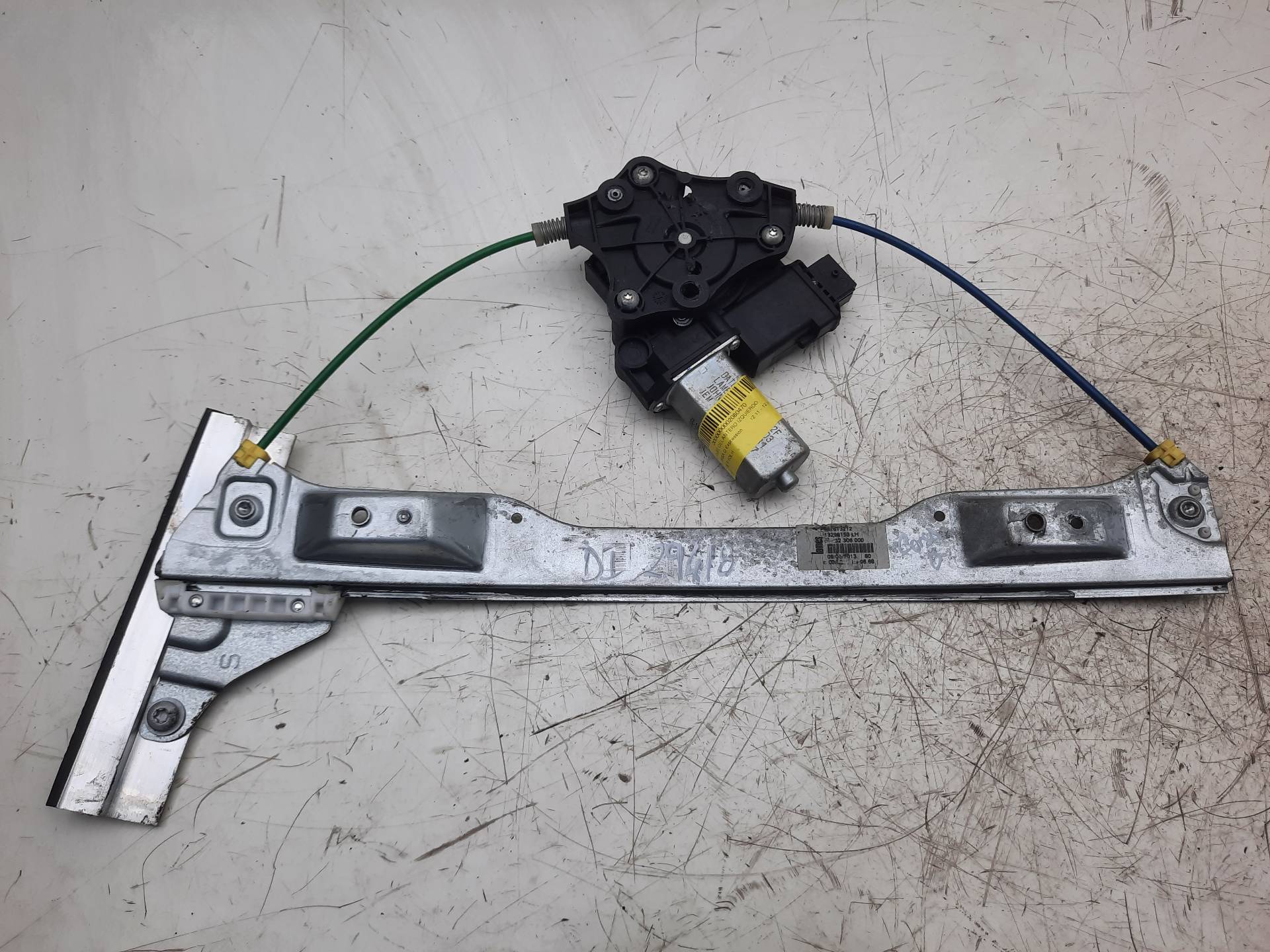 OPEL Corsa D (2006-2020) Front Left Door Window Regulator 13298153LH 25913481