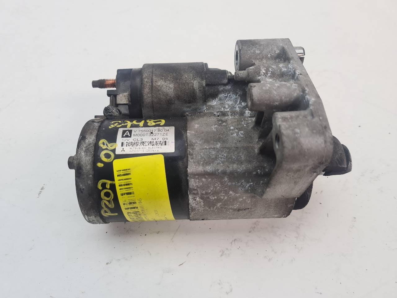 PEUGEOT 207 1 generation (2006-2009) Starter Motor V75500178004, M000T32271ZE 18546760