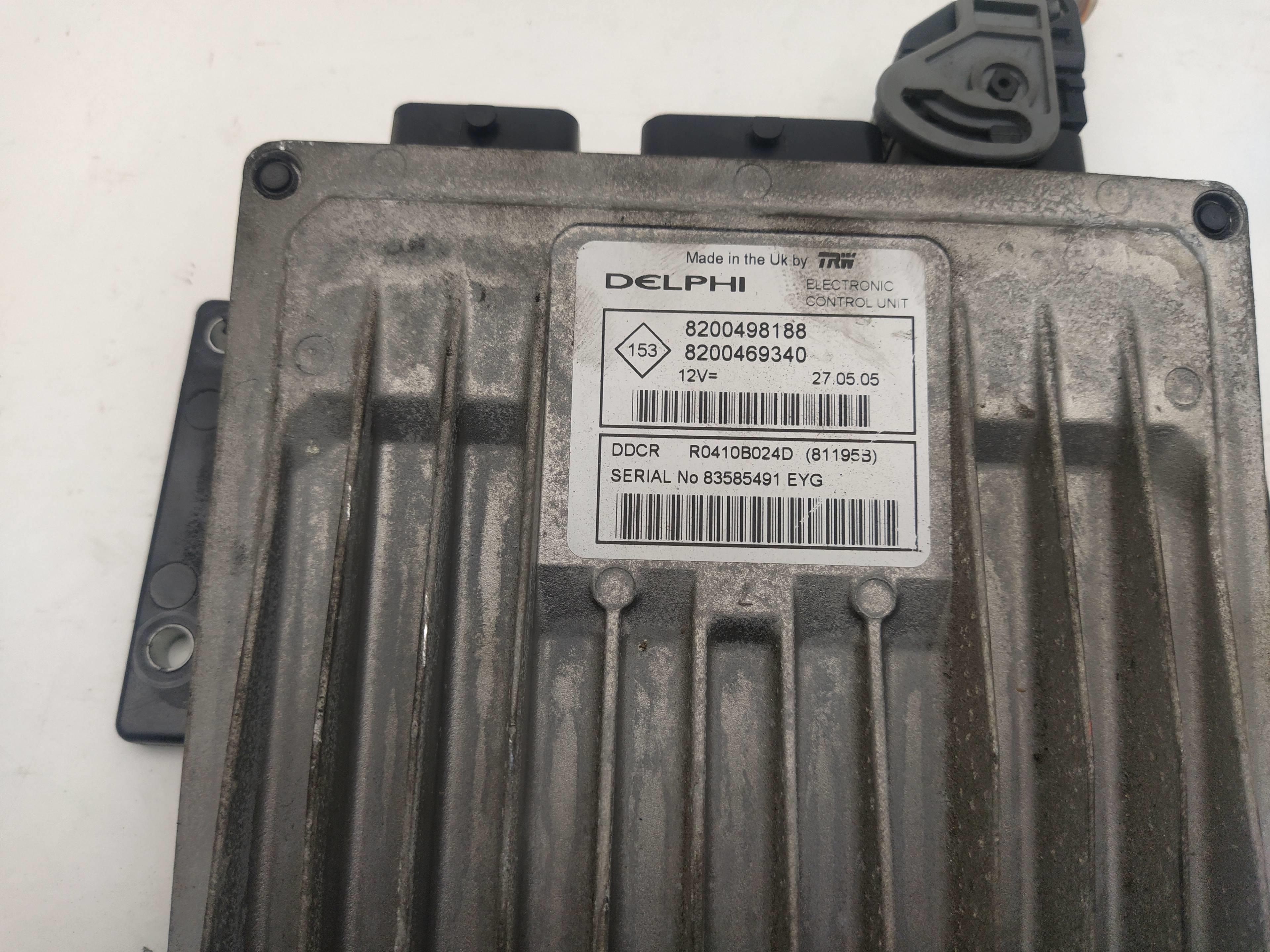 RENAULT Megane 1 generation (1995-2003) Engine Control Unit ECU 8200498188, 8200469340 18552516