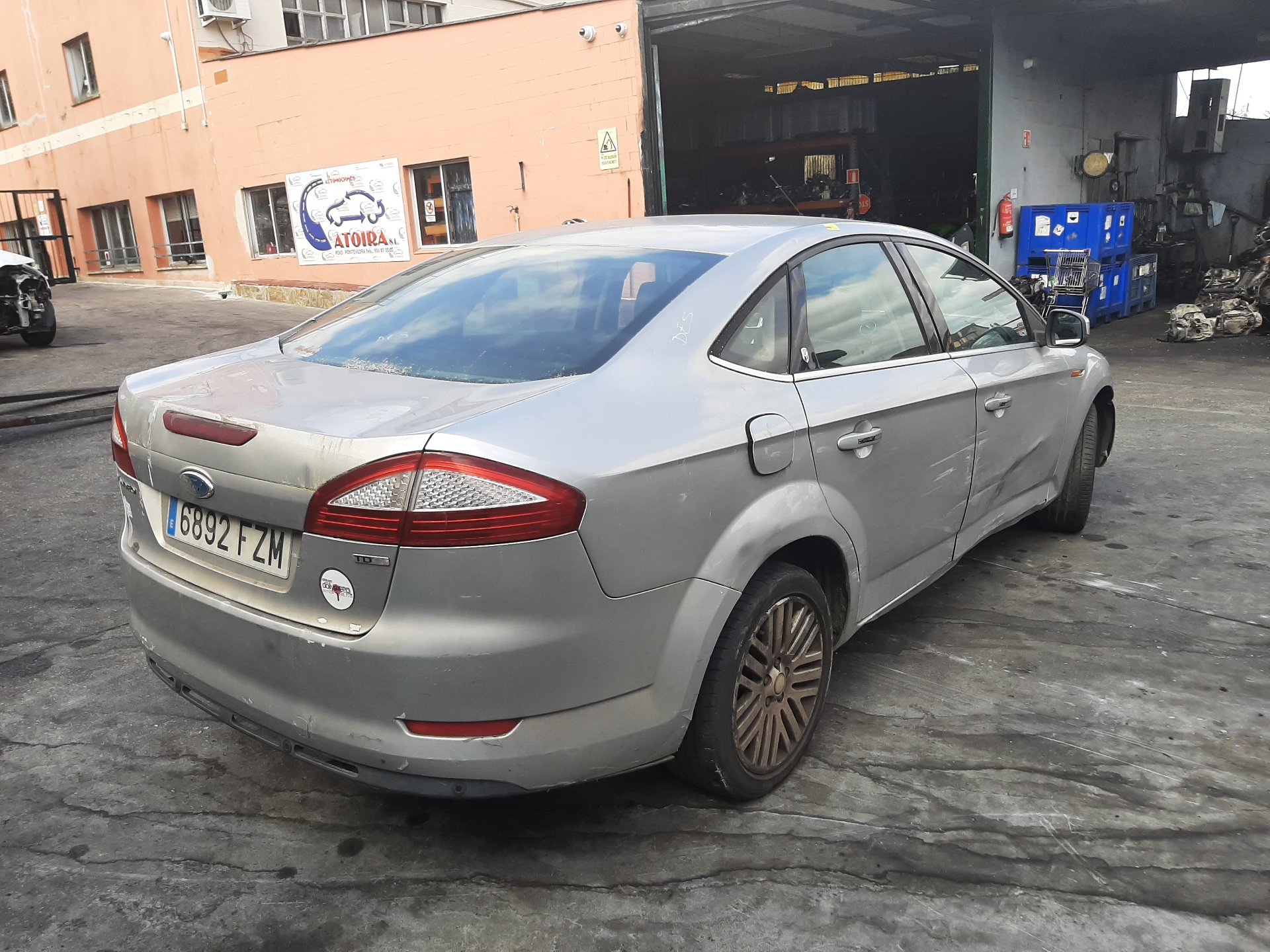 FORD Mondeo 4 generation (2007-2015) Priekinių dešinių durų spyna 6M2AR21812AB 18588926