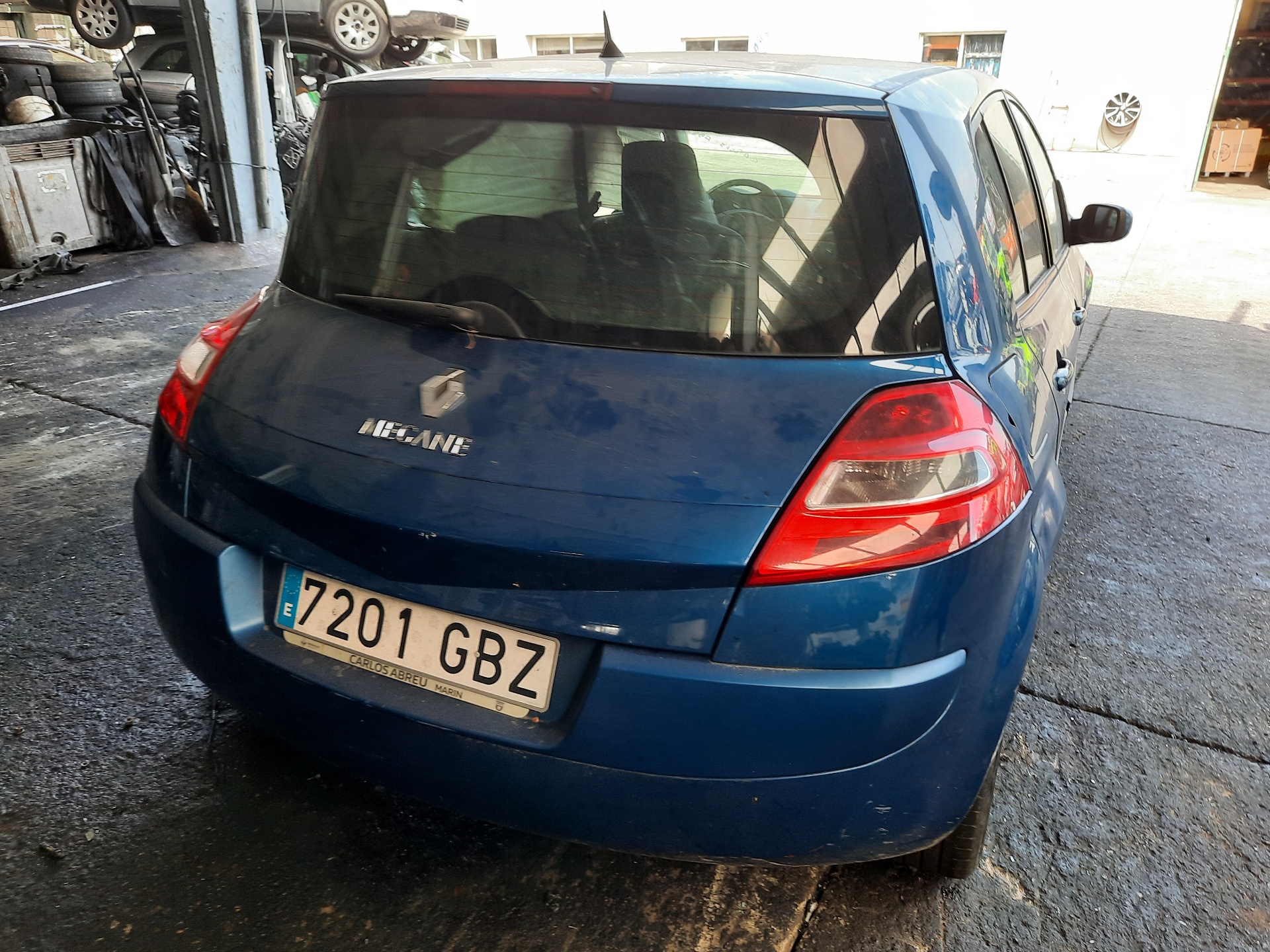 RENAULT Megane 2 generation (2002-2012) Двигатель K9K732 25827047