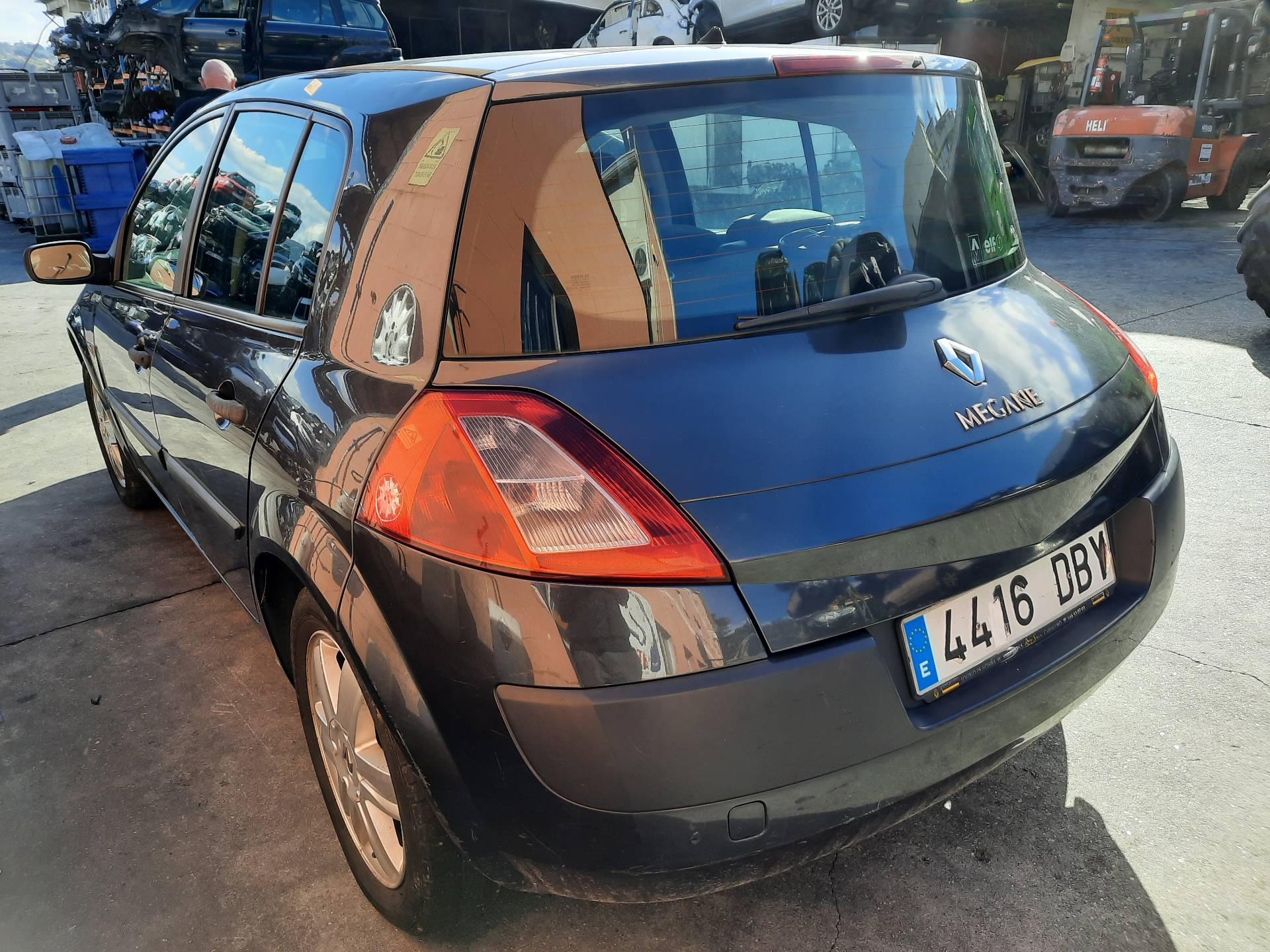 RENAULT Megane 2 generation (2002-2012) Bal első ajtó ablakemelő gombja 156018090 20709985