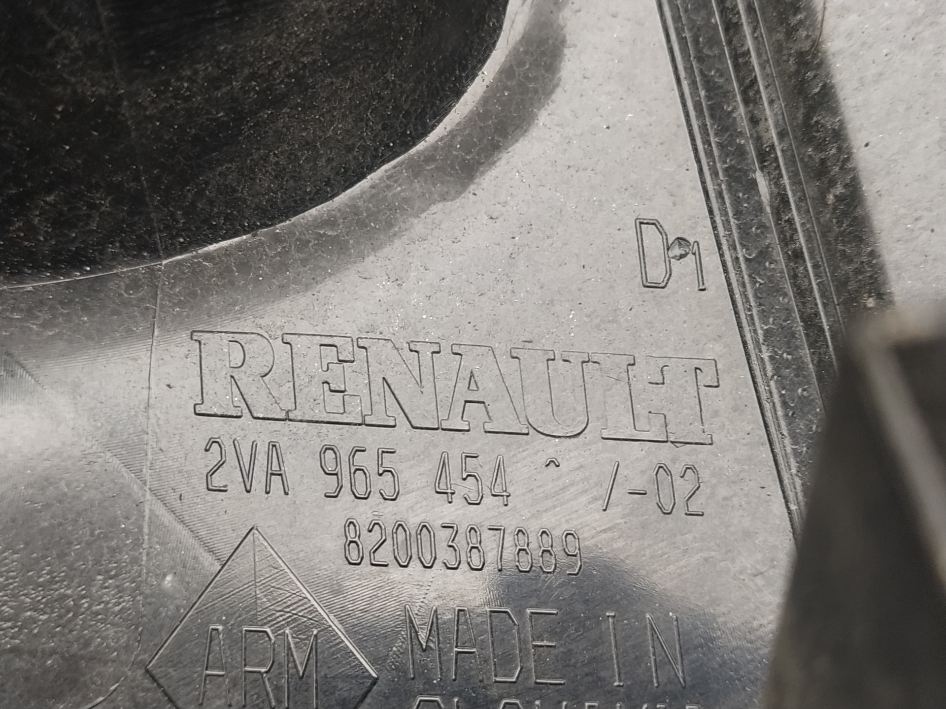 RENAULT Twingo 2 generation (2007-2014) Bakre høyre baklys 96545402 25045147