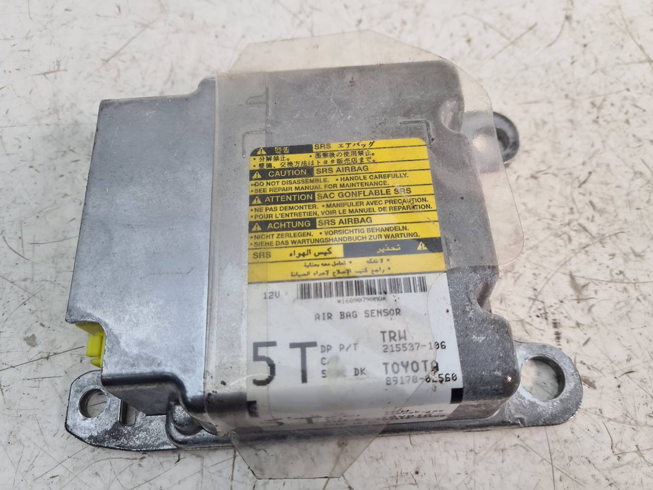 TOYOTA Auris 2 generation (2012-2015) SRS Control Unit 8917002560 18559132