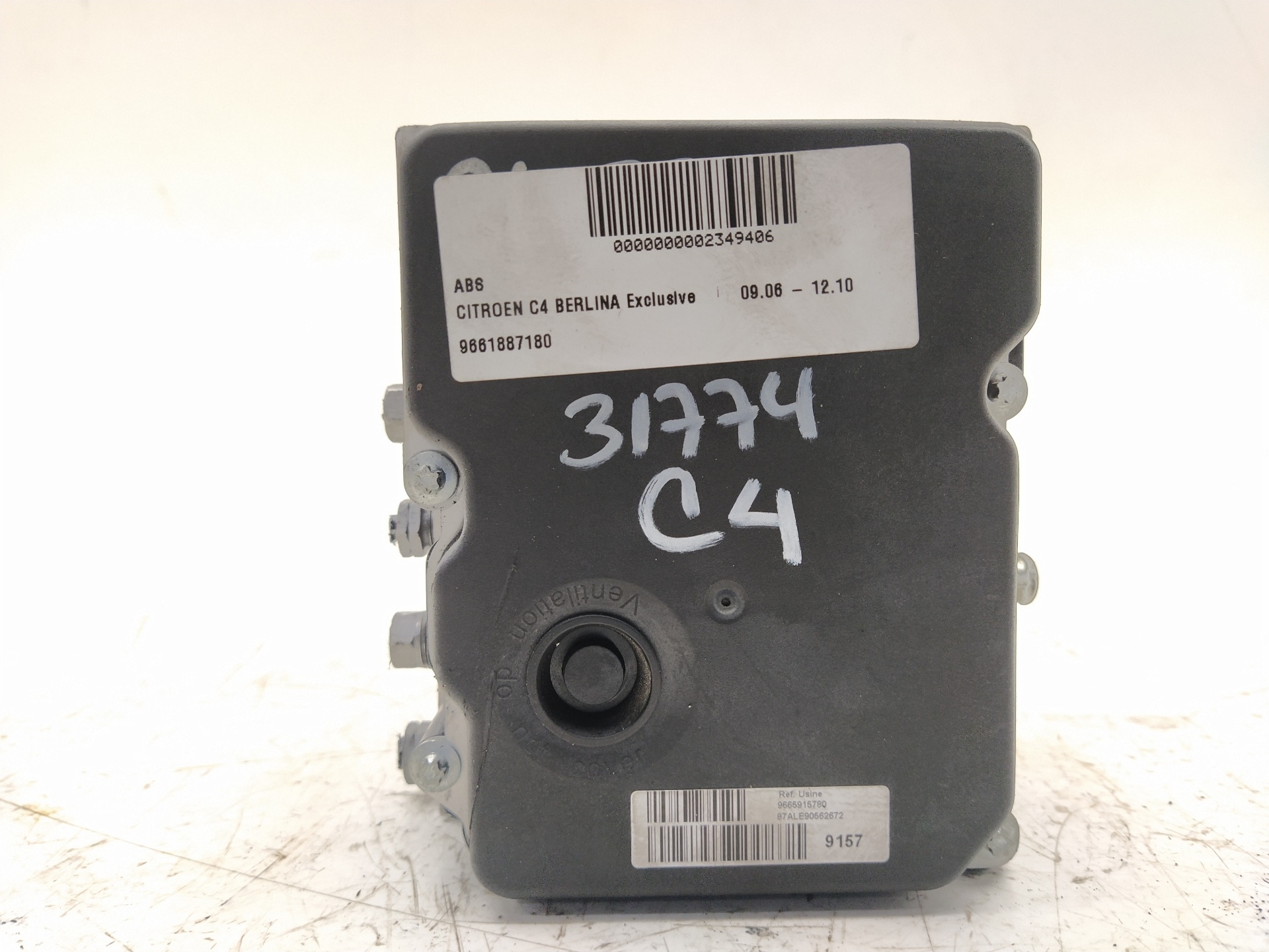 PEUGEOT C4 1 generation (2004-2011) ABS Pump 9661887180 23094076