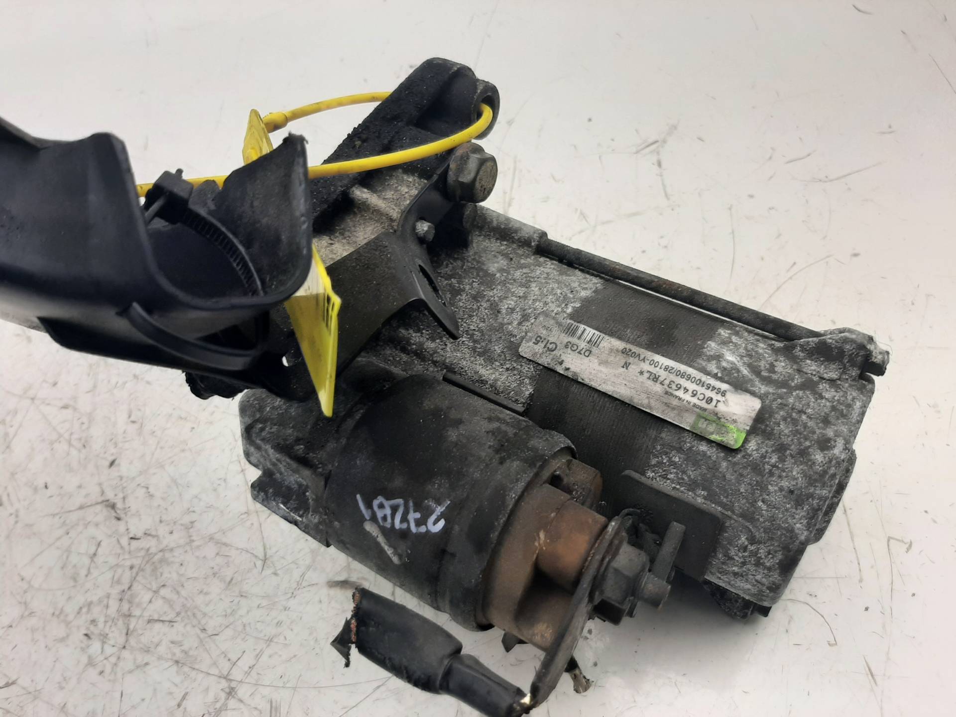 CITROËN C4 1 generation (2004-2011) Starter Motor 10C64637RL, 9645100680 18582545