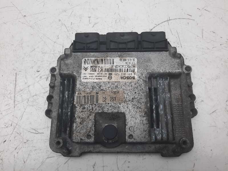 RENAULT 206 1 generation (1998-2009) Motorkontrollenhet ECU 0281012525, 9661376380, 9657699480 18543157