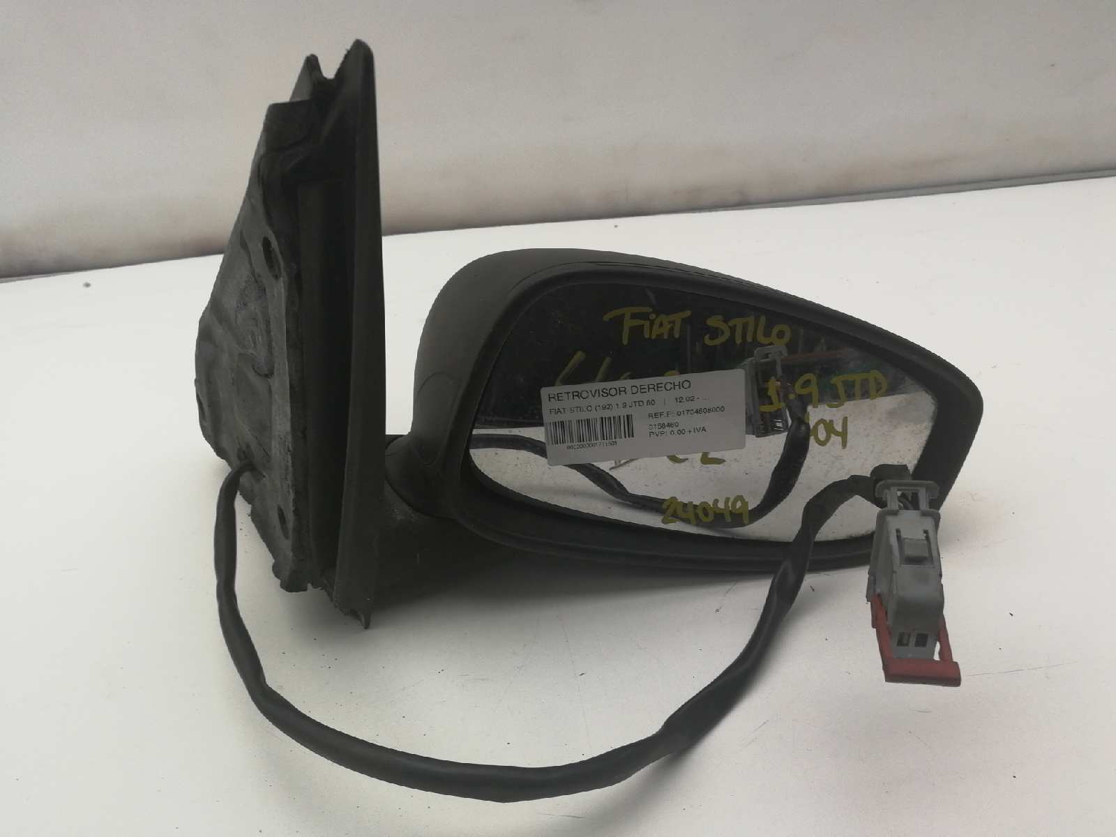 FIAT Stilo 1 generation (2001-2010) Right Side Wing Mirror 01704608000,0158460 18516206