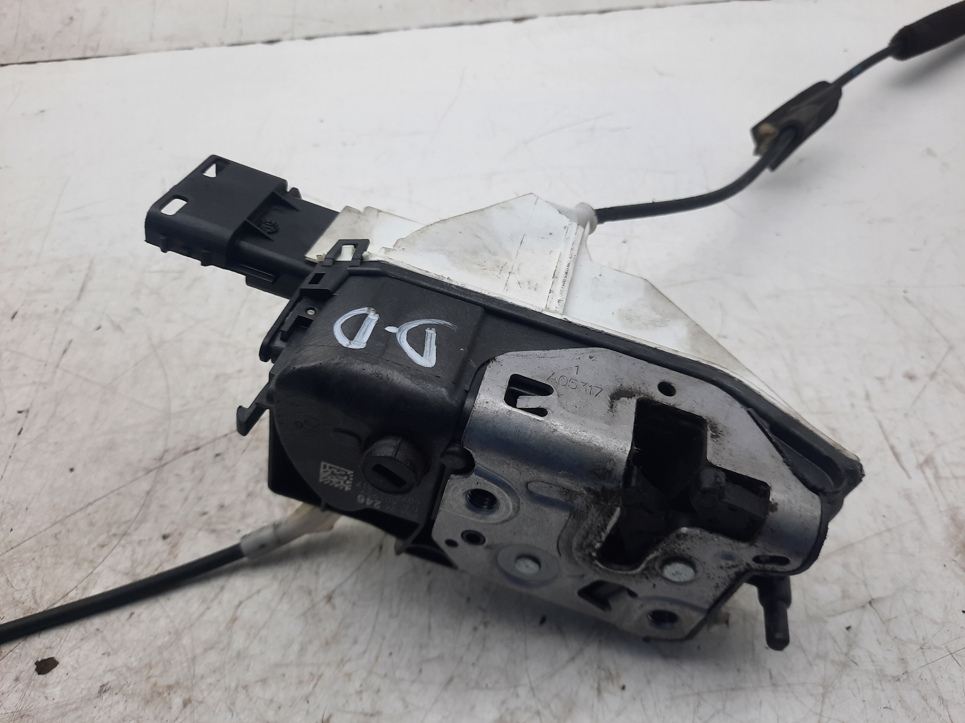 CITROËN C1 1 generation (2005-2016) Front Right Door Lock 006246,6072W184517 18459236