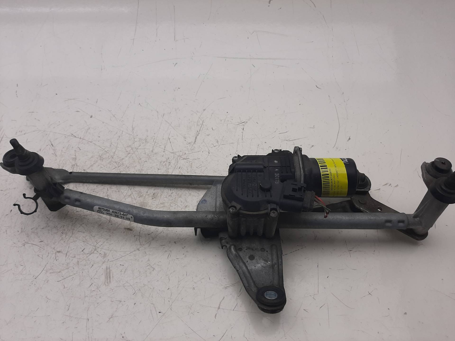 VOLKSWAGEN Passat B7 (2010-2015) Front Windshield Wiper Mechanism 3AB955023A 20543581