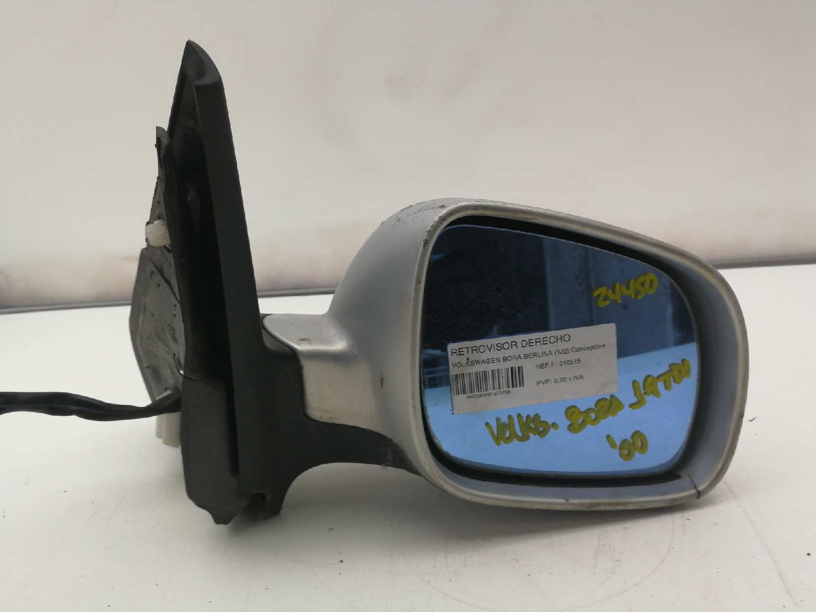 VOLKSWAGEN Bora 1 generation (1998-2005) Right Side Wing Mirror 010515 18505128