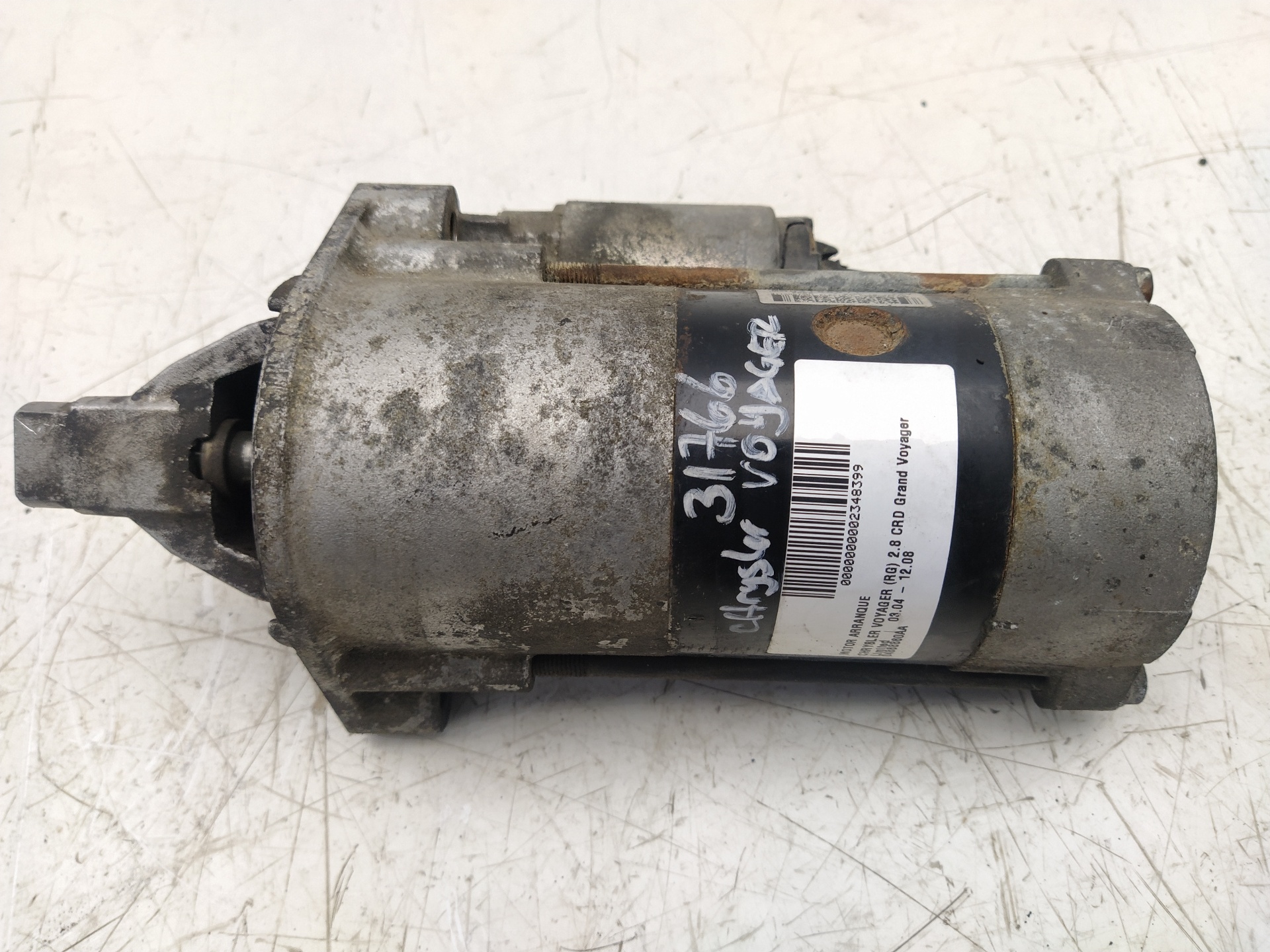 CHRYSLER Sebring 2 generation (2001-2007) Starter Motor 04868860AA,M002T88971 23094047