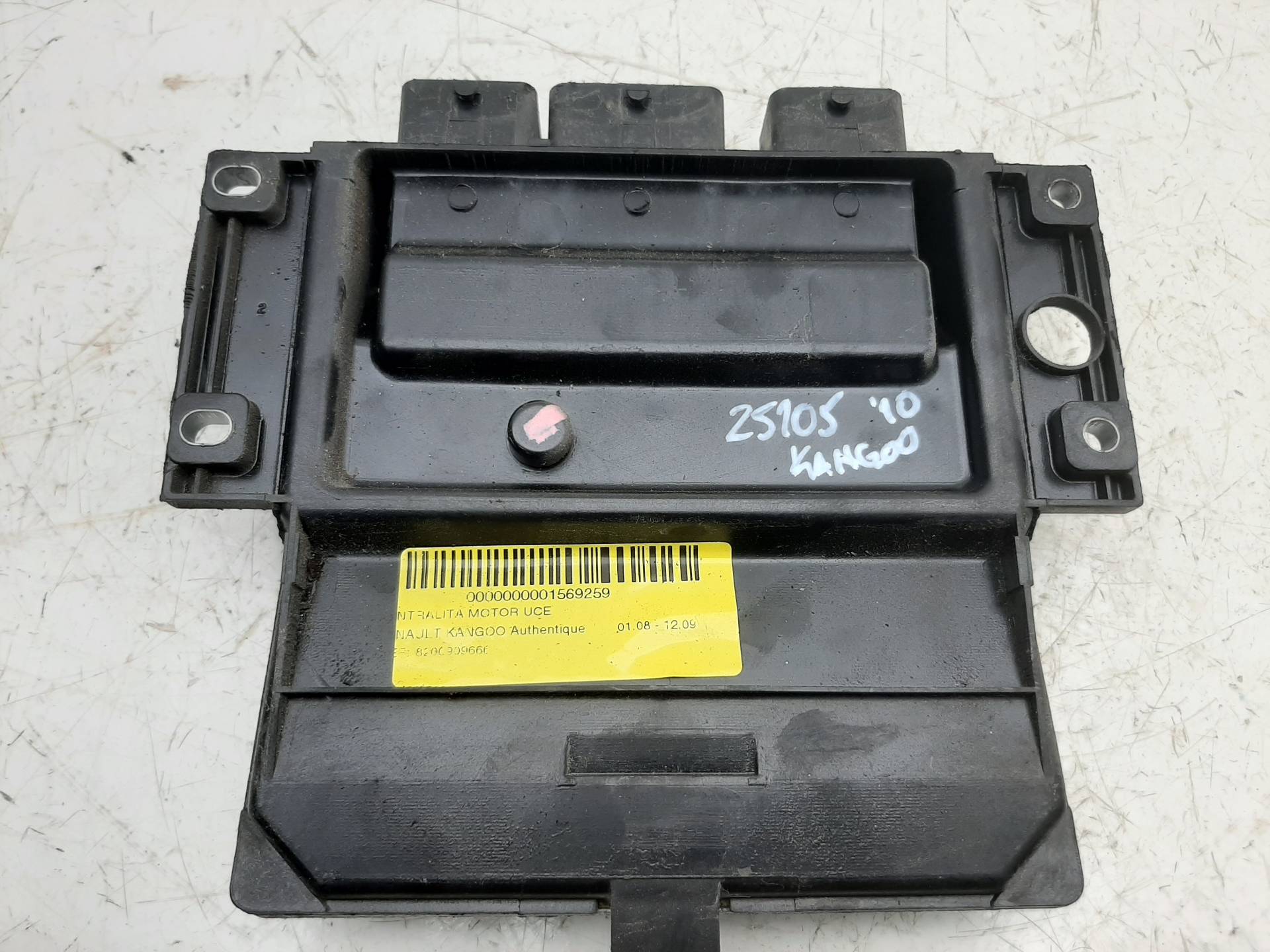 CHEVROLET Kangoo 2 generation (2007-2021) Engine Control Unit ECU 8200909666 18489004