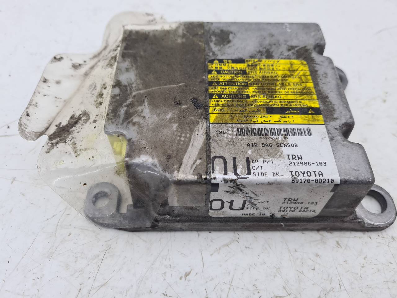 RENAULT Yaris 1 generation (1999-2005) SRS Control Unit 891700D210 18554696