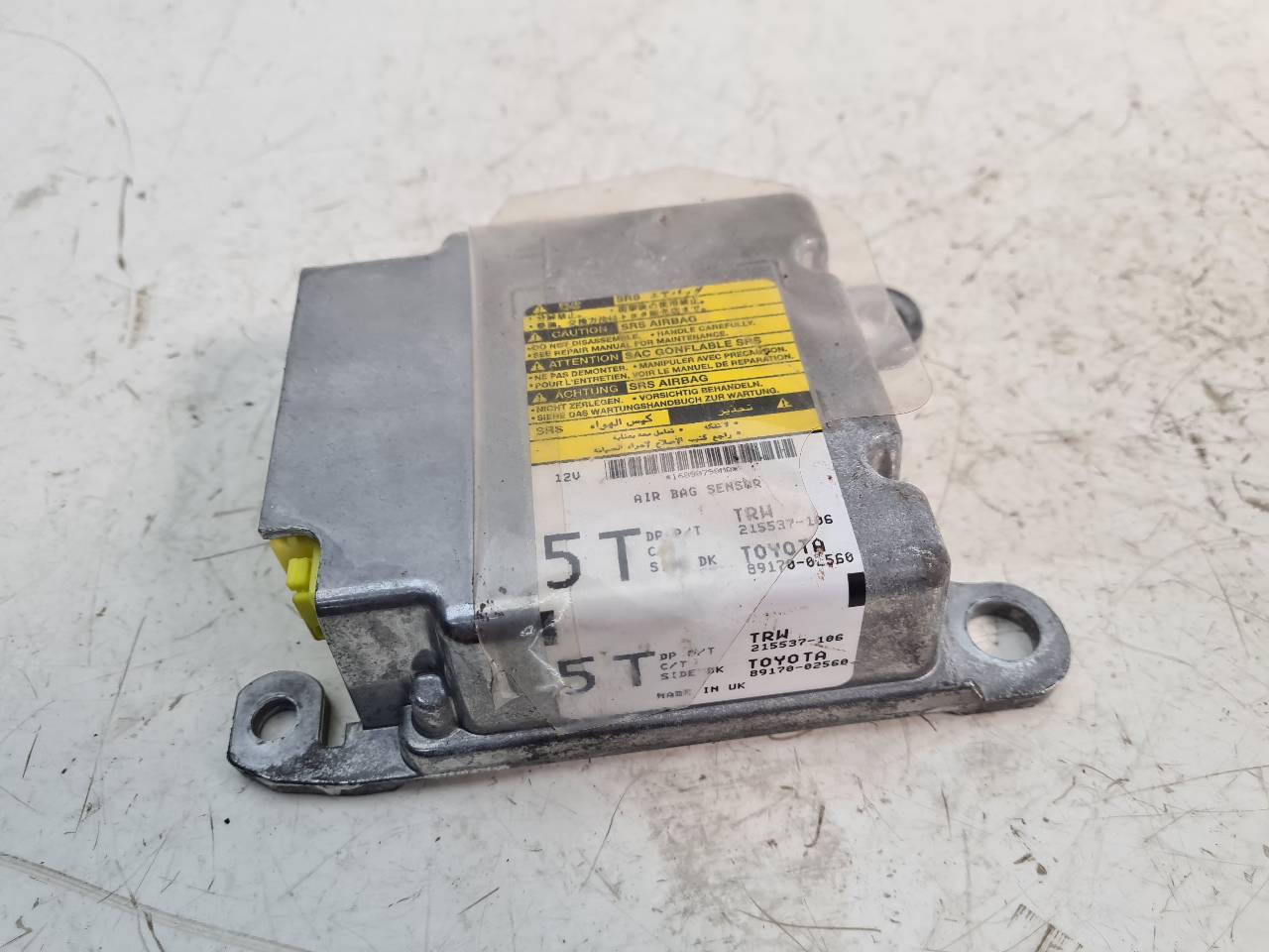 TOYOTA Auris 2 generation (2012-2015) SRS Control Unit 8917002560 18559132