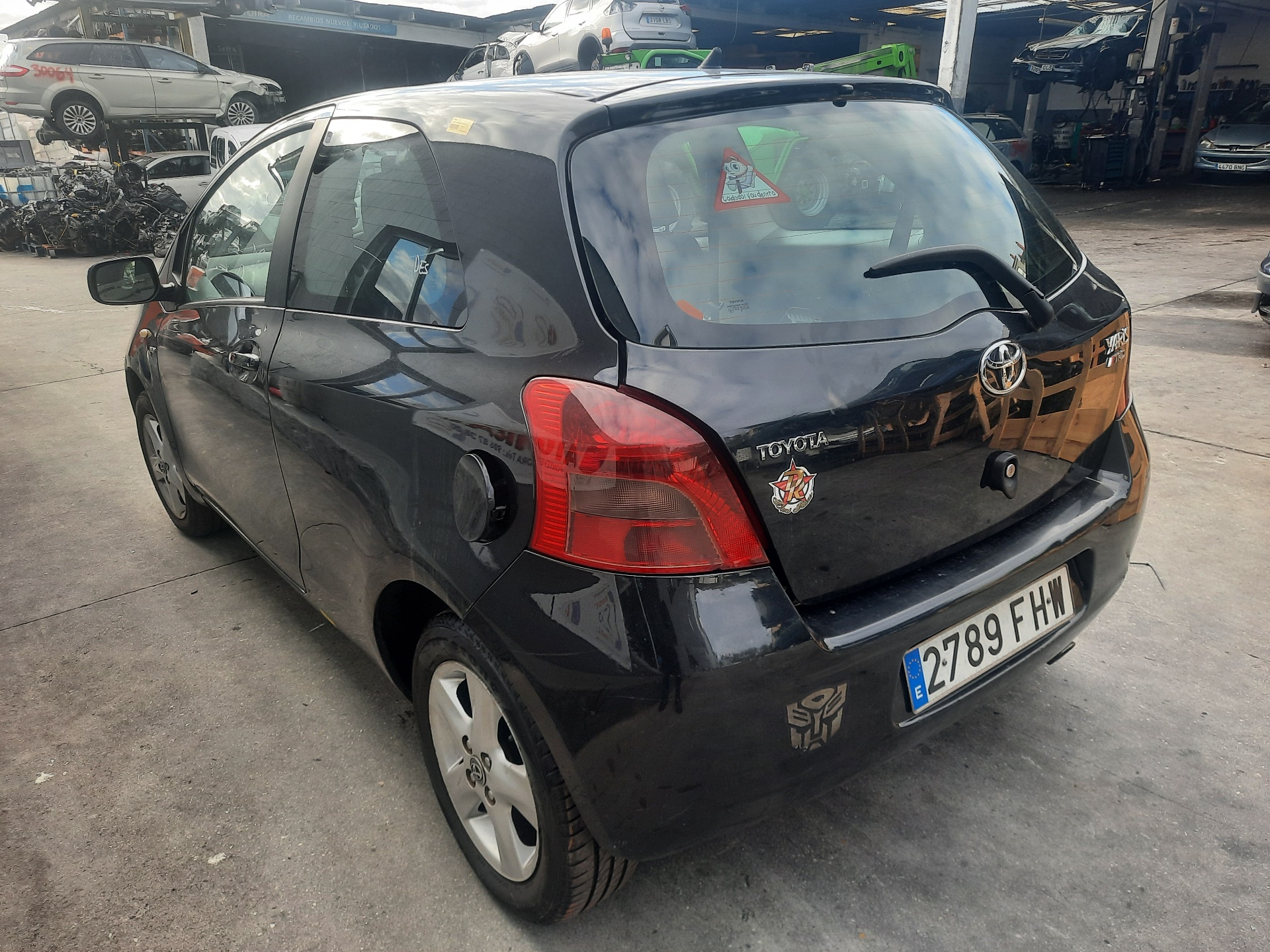 TOYOTA Yaris 2 generation (2005-2012) Unité de climatisation 554060D190 18641623