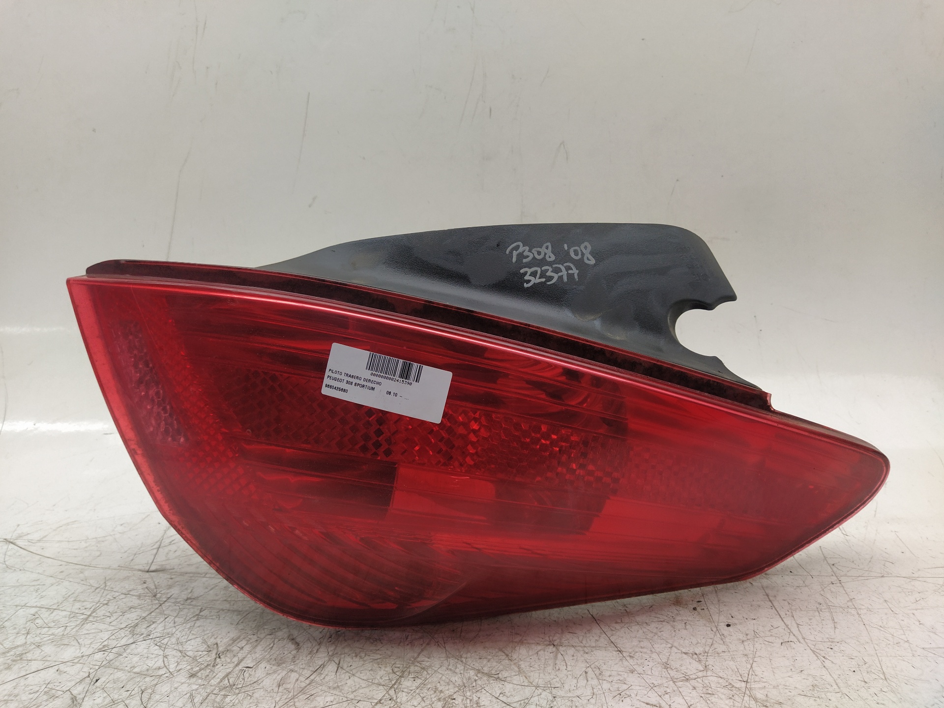 PEUGEOT 308 T7 (2007-2015) Feu arrière droit 9680425680 25812013