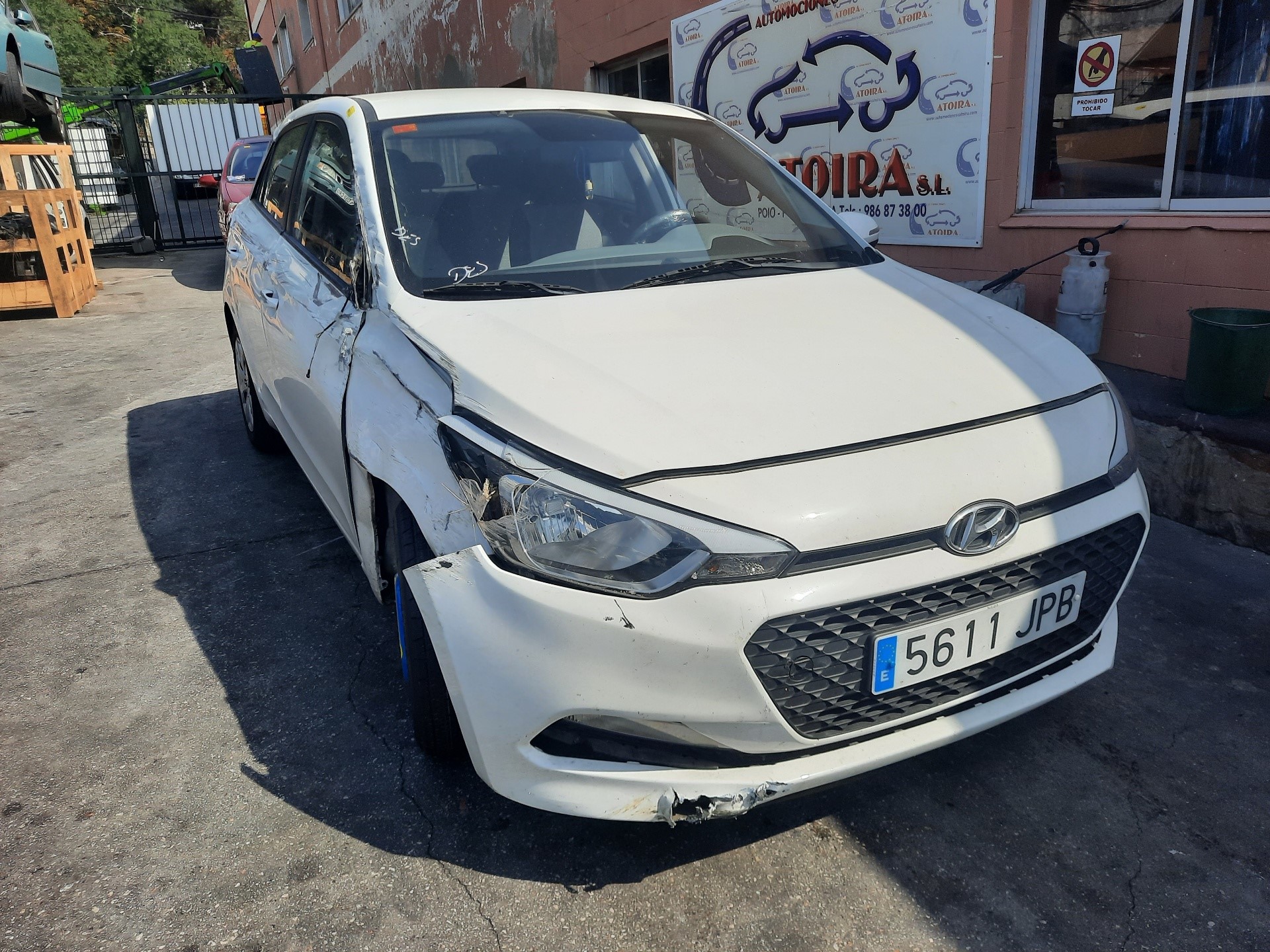 HYUNDAI i20 IB (2 generation) (2014-2020) Priekinių kairių durų spyna 81310C8020 24011943