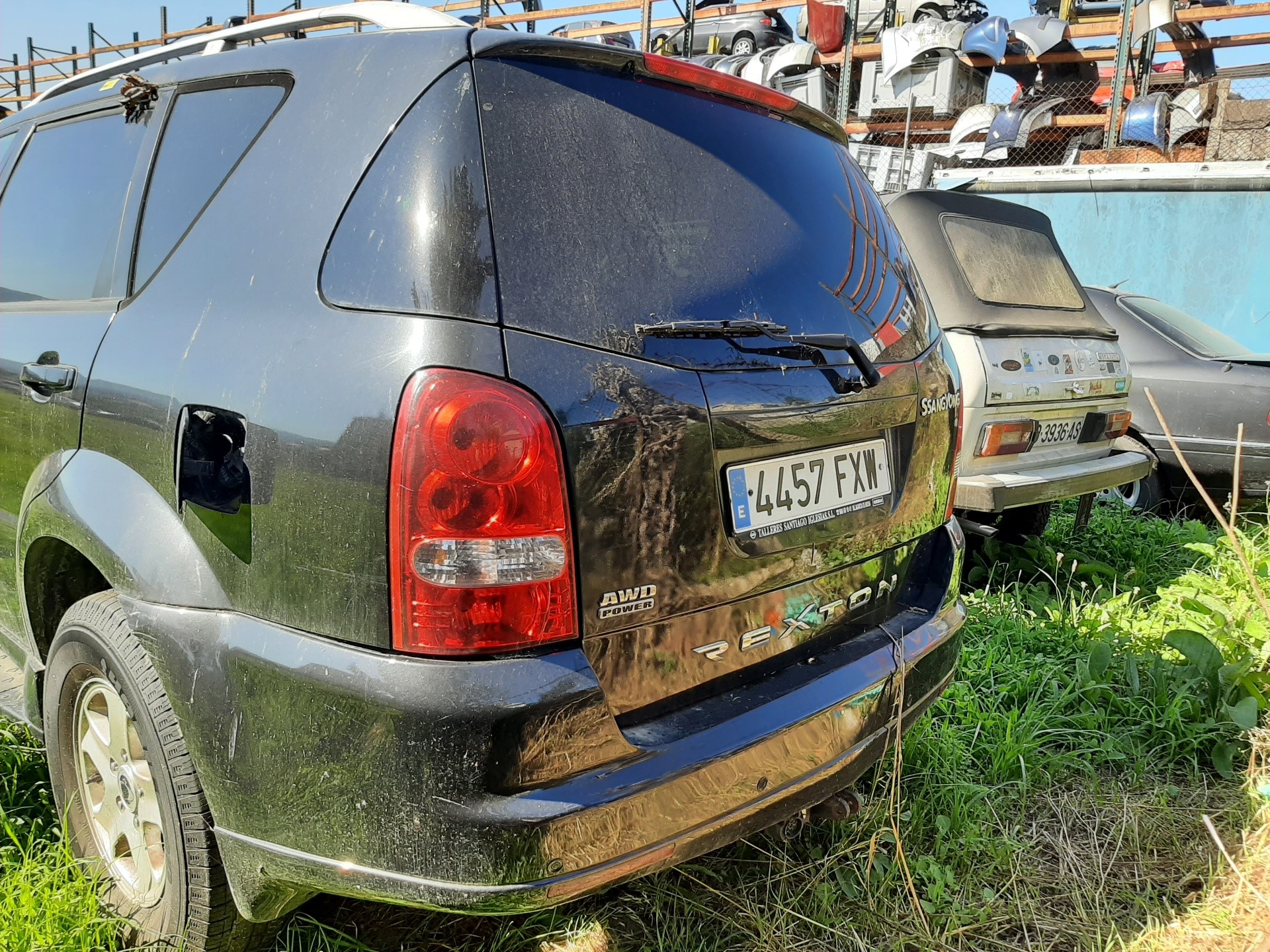 SSANGYONG Rexton Y200 (2001-2007) Защита от солнца правая 7610408002EAM 18604738